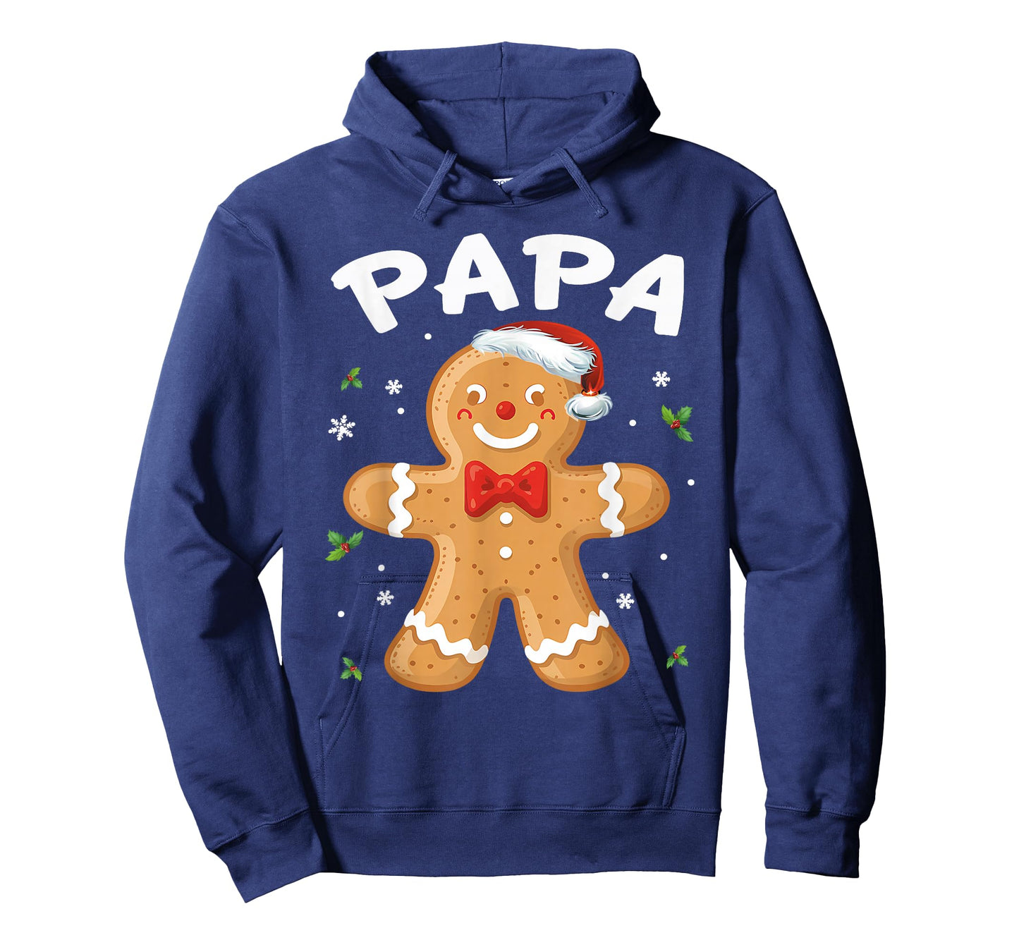 Papa Gingerbread Cookie Family Christmas Matching Holiday T-Shirt
