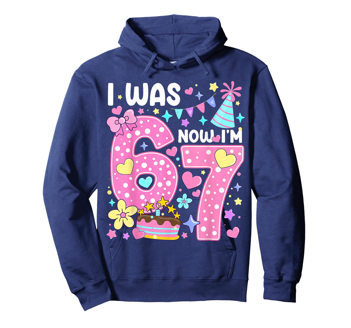 I was 6 Now I'm 7 7th Birthday Girl Pink Coquette Bow Floral T-Shirt