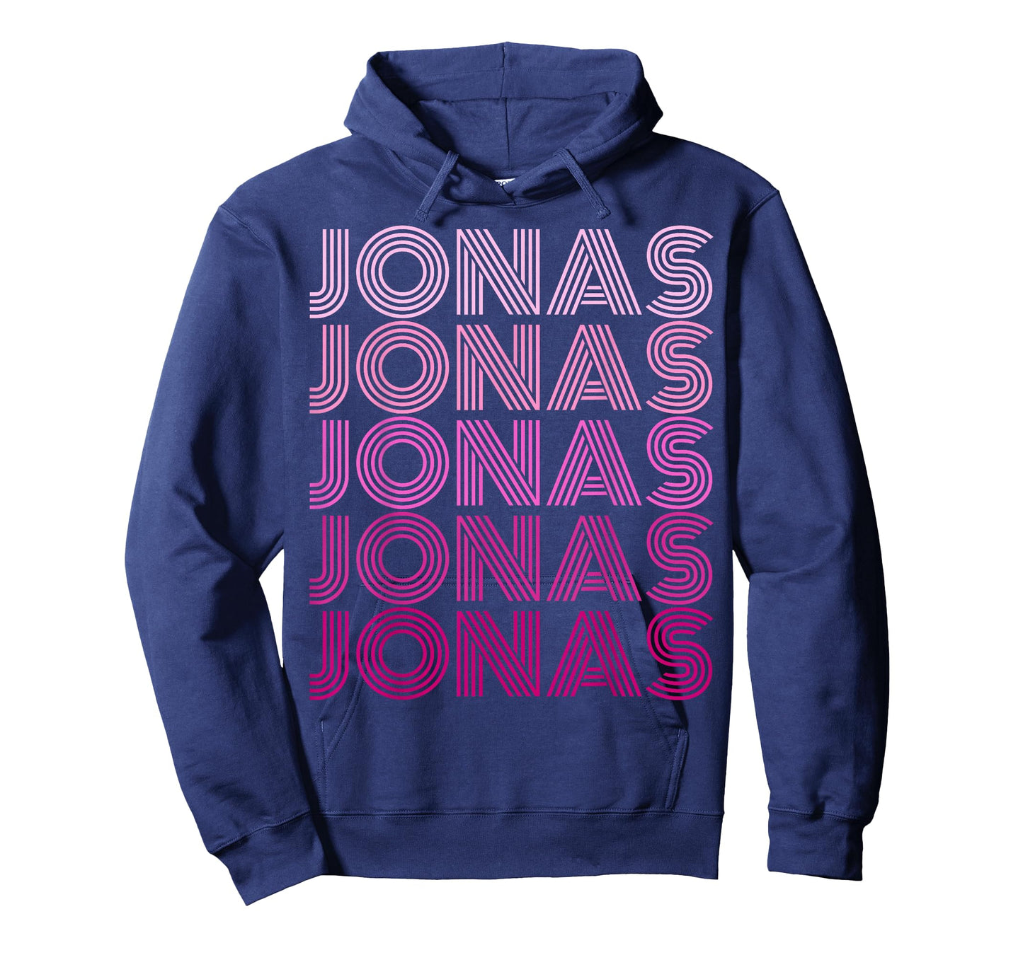 Retro Jonas First Name I Love Jonas 80's Vintage Birthday T-Shirt