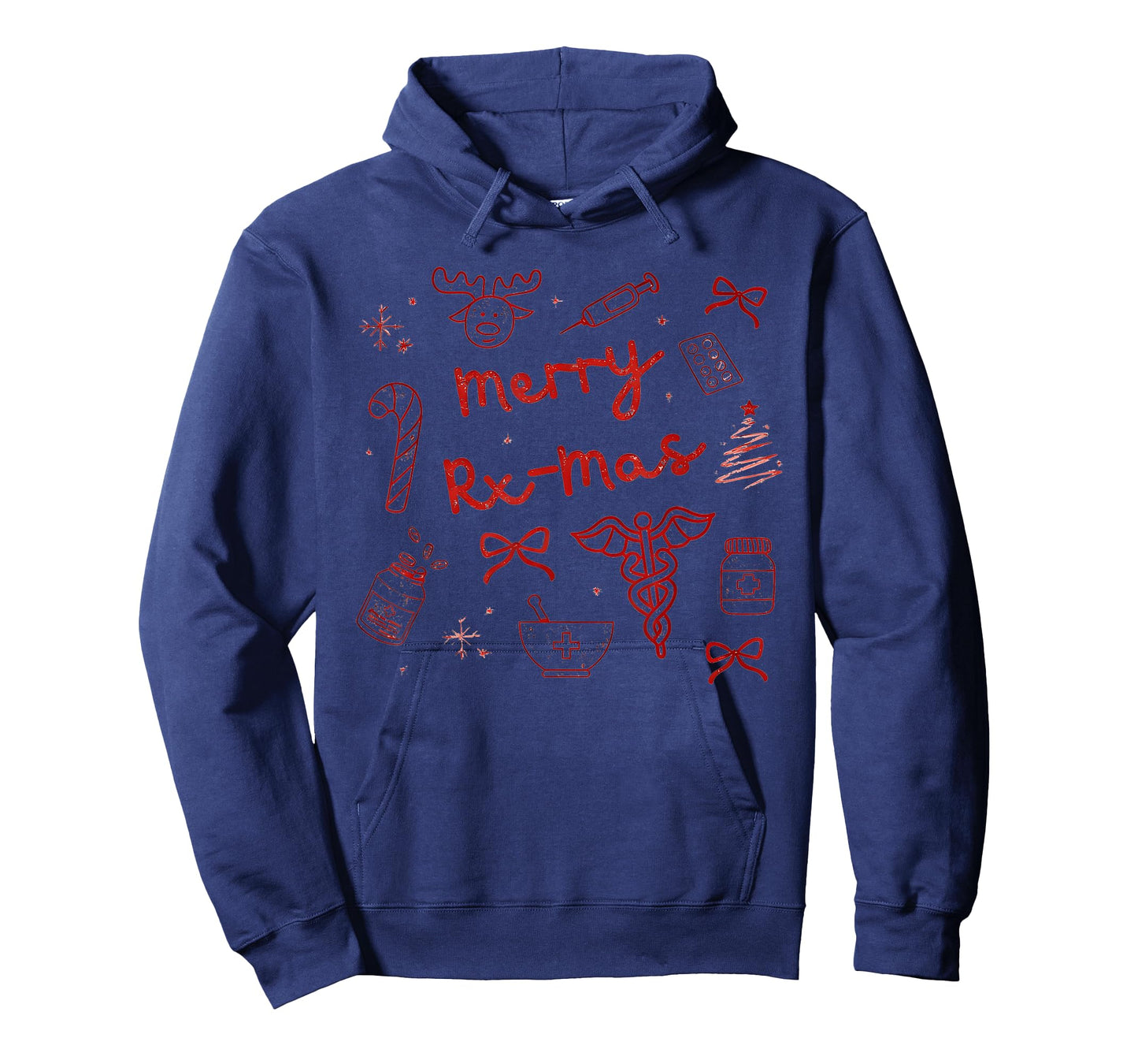 Merry Rx-mas Christmas Pharmacy Pharmacist Sweater Pharm Tec T-Shirt
