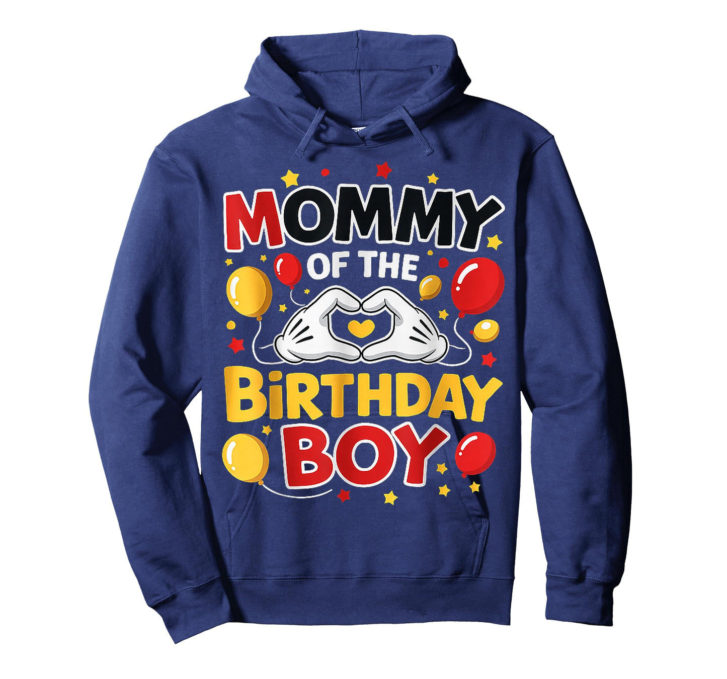 Mommy of The Birthday Boy Family Party Birthday T-Shirt