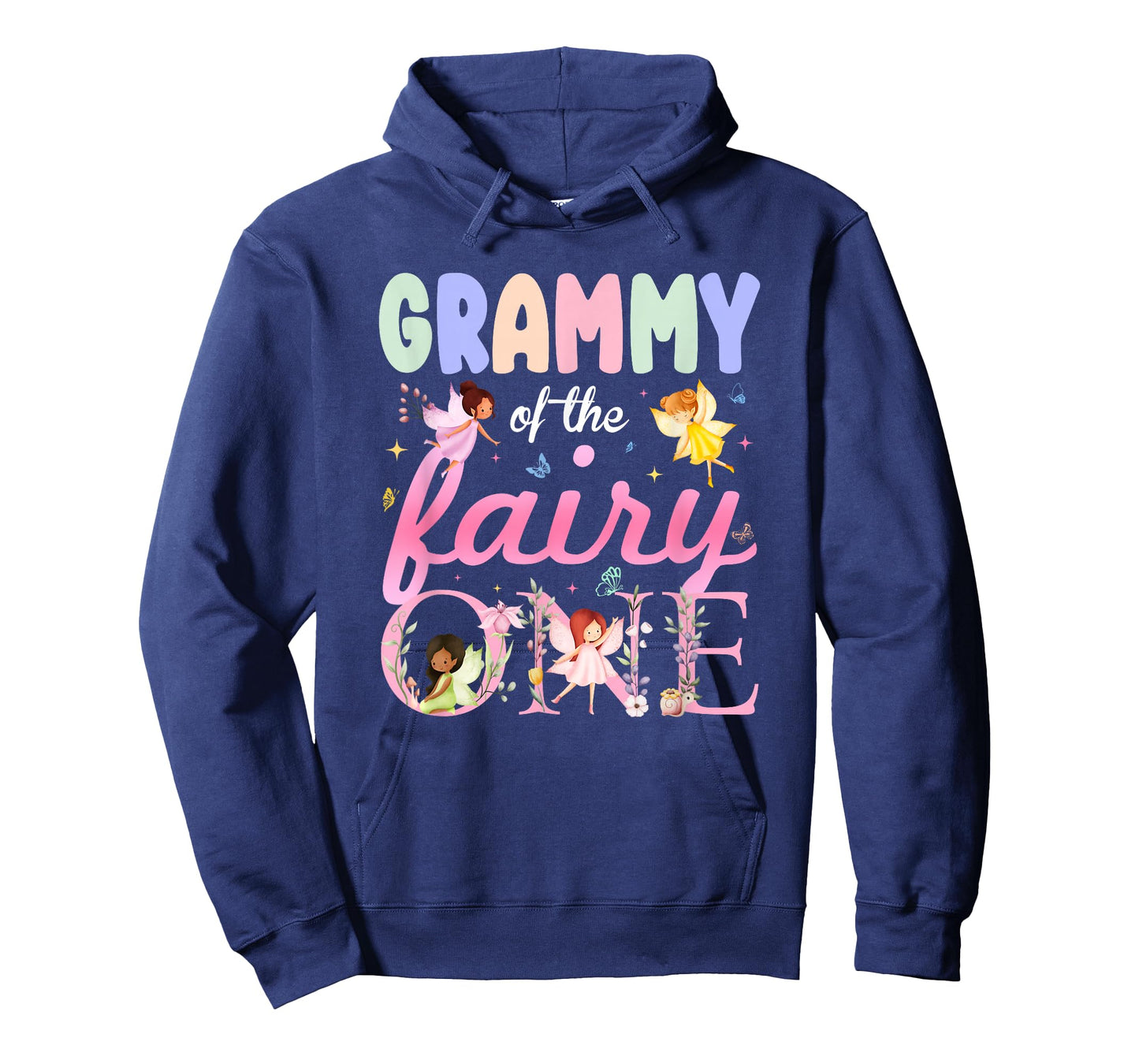 Grammy of The Fairy One 1St Birthday Girl Family Matching T-Shirt