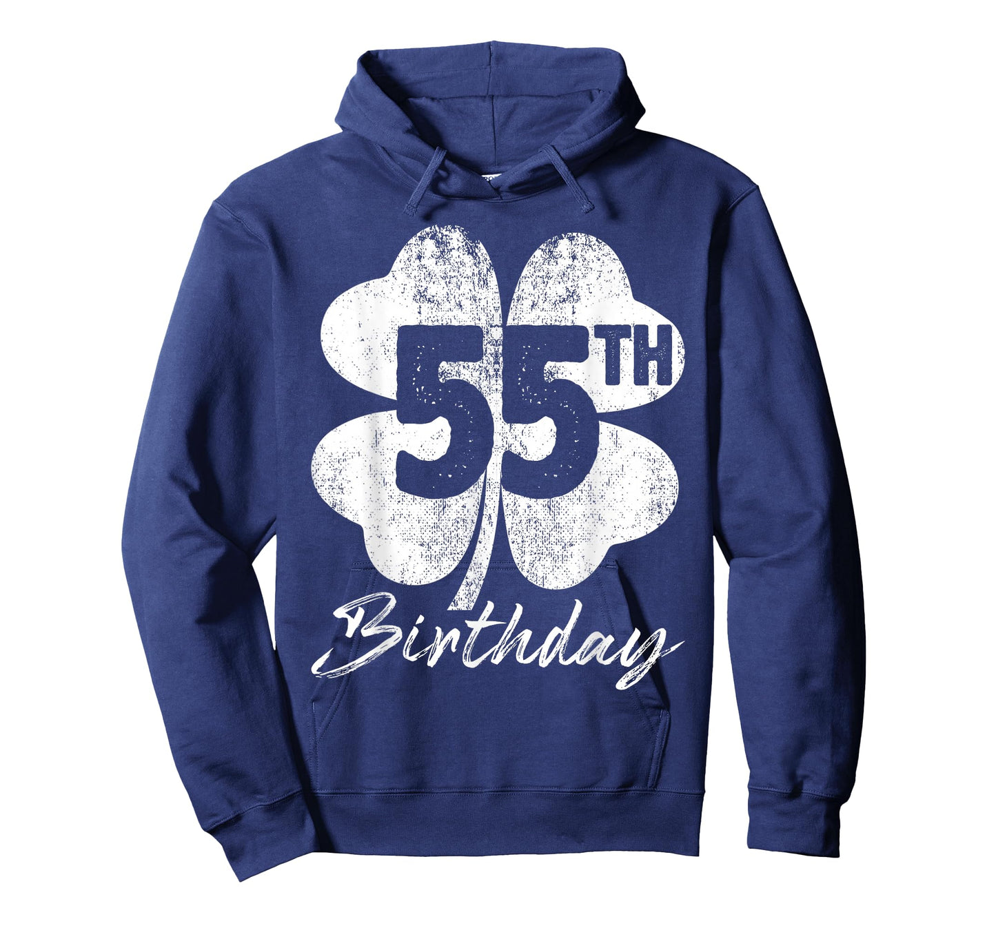 Funny 55th Birthday Shamrock St Patrick's Day Boys Girls T-Shirt