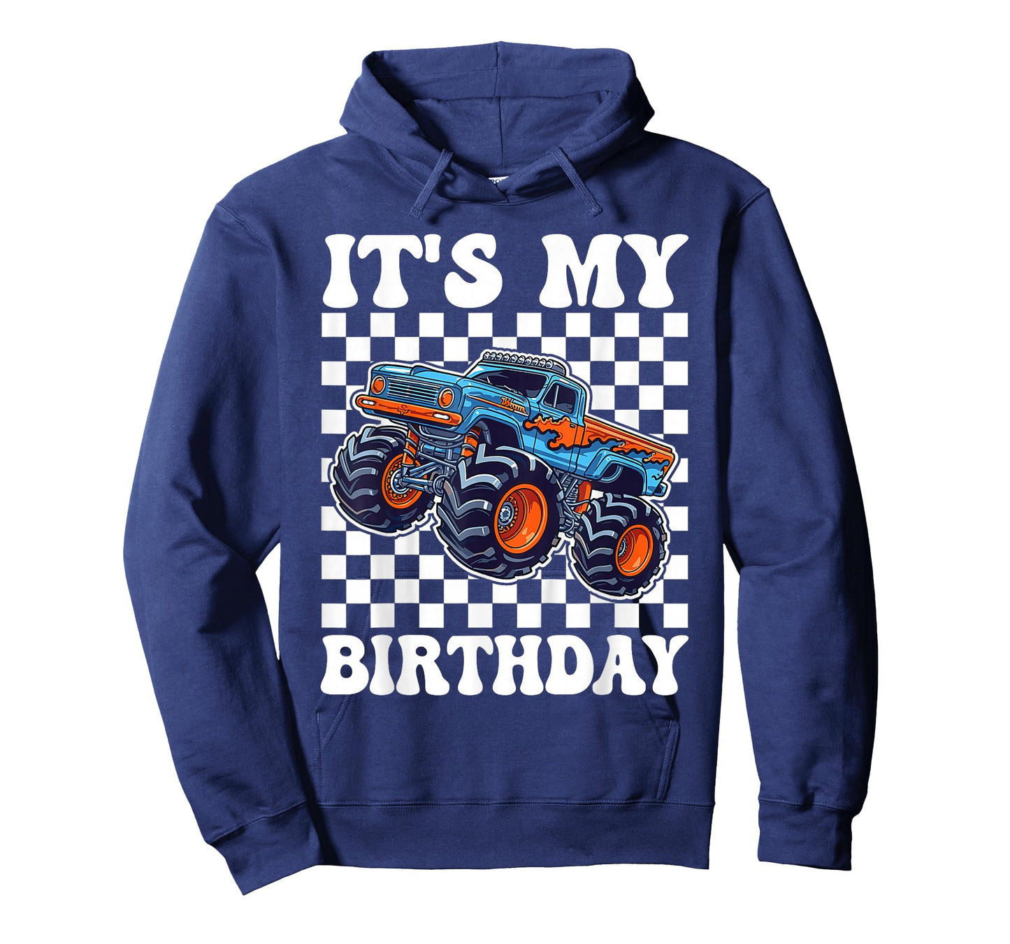 It's My Birthday Boy Monster Truck Bday Party Kids Boy T-Shirt
