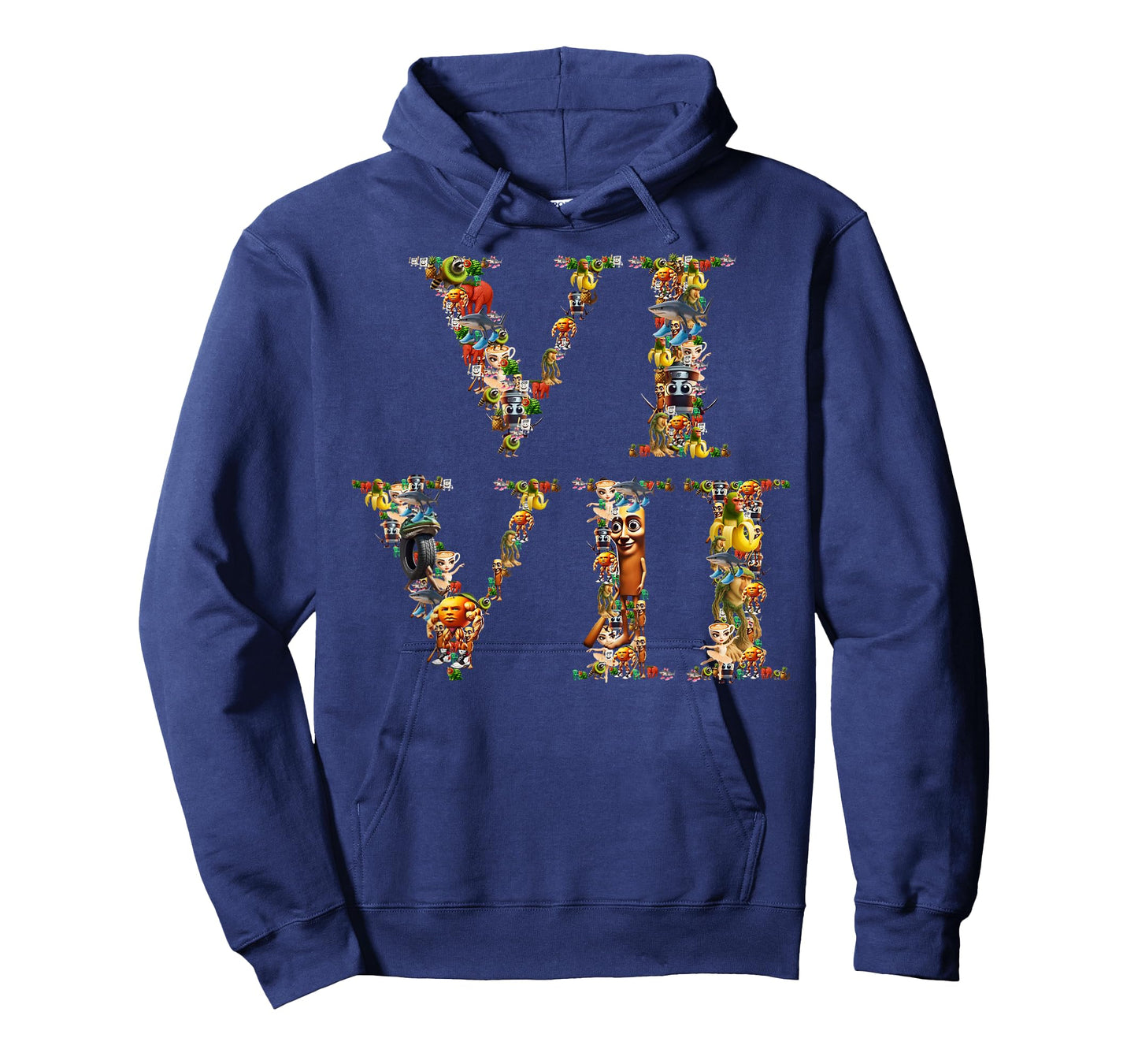 67 Six Seven Italian Brainrot Roman Numeral Meme T-Shirt