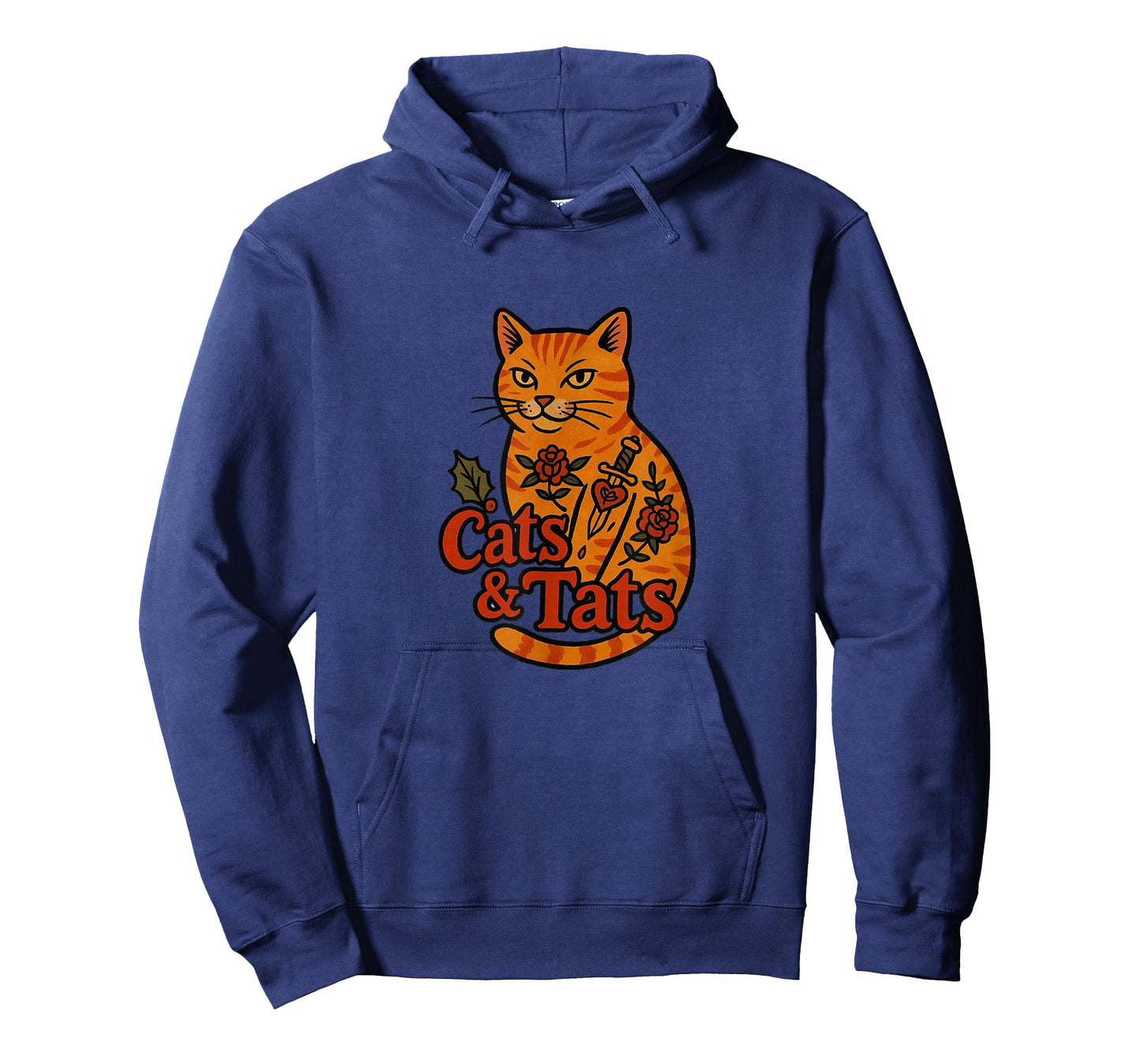 Cats & Tats Kitty Cat Tattoo Lovers Design Cat Lover T-Shirt