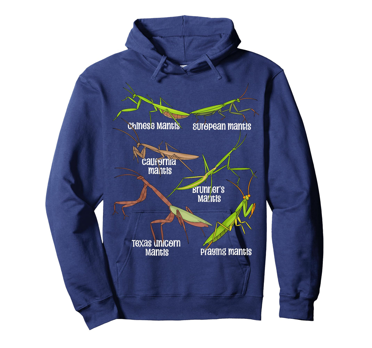 Praying Mantis Lover Kids Insects Species Praying Mantis T-Shirt
