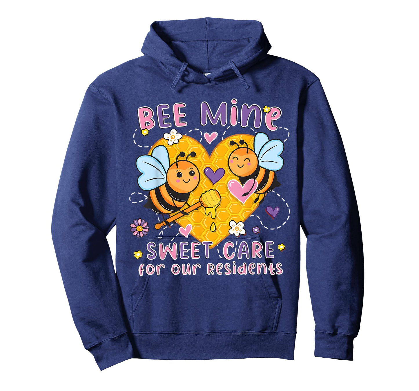 Bee Mine Sweet Care Caregivers Valentines Nursing Home T-Shirt