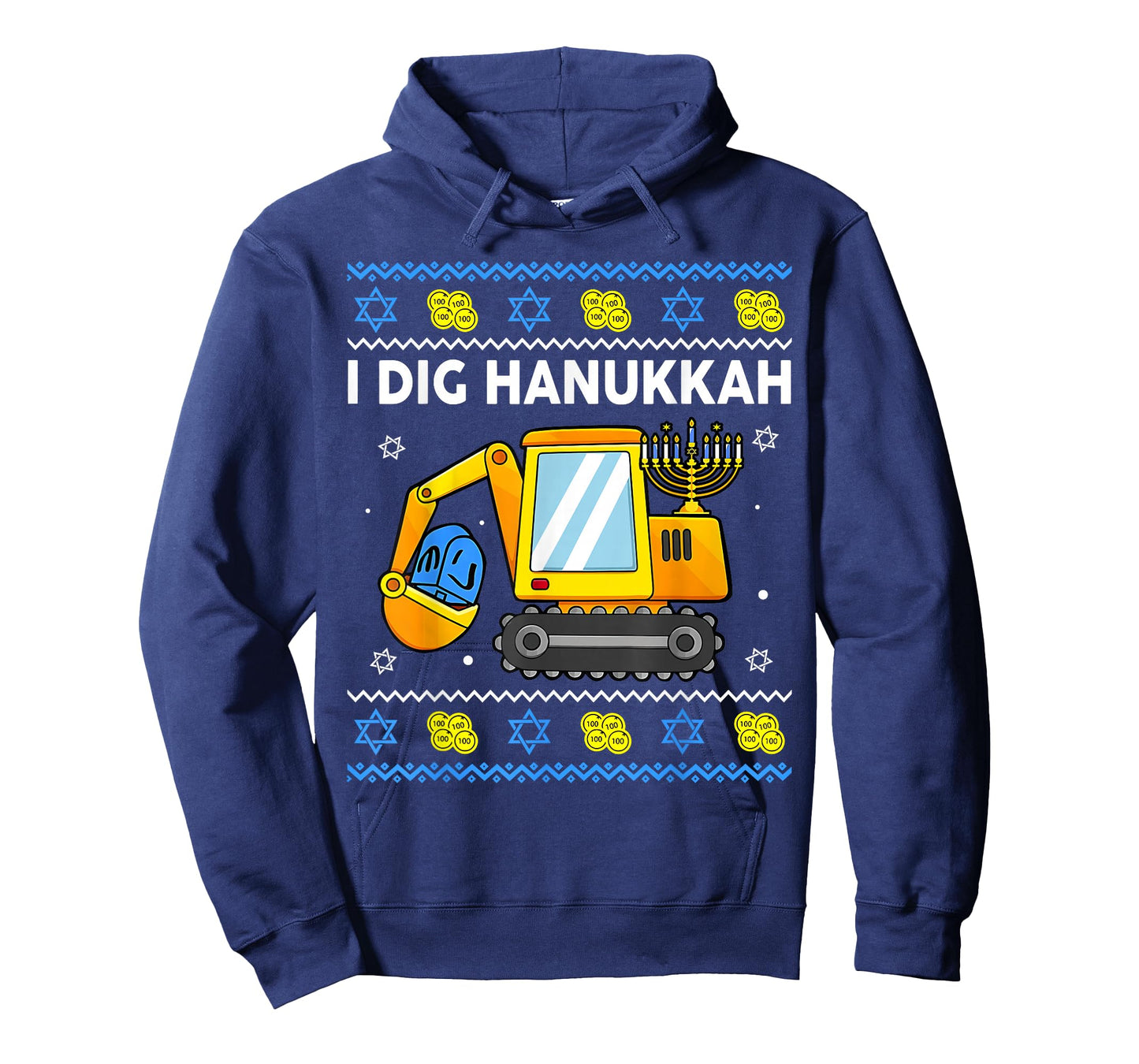 Kids I Dig Hanukkah Construction Toddler Hanukkah Boys T-Shirt