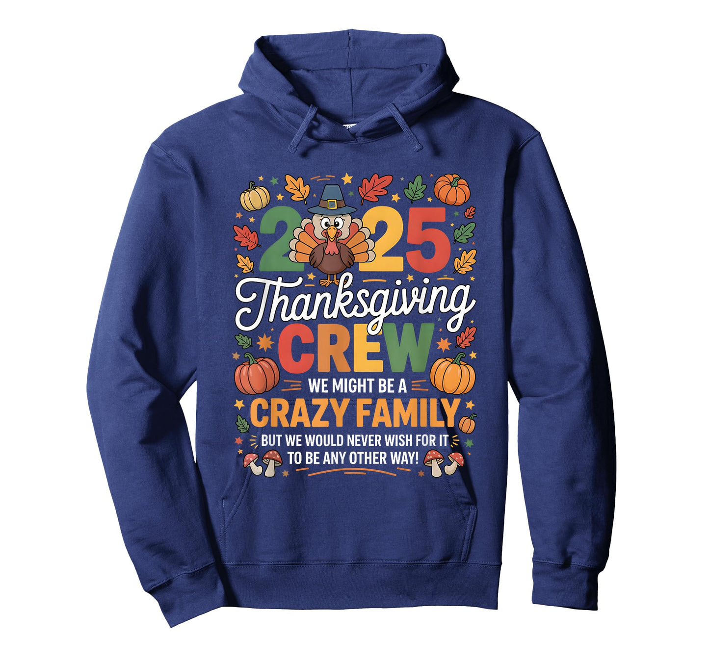 Thanksgiving Family Matching Turkey Reunion 2025 Thankful T-Shirt