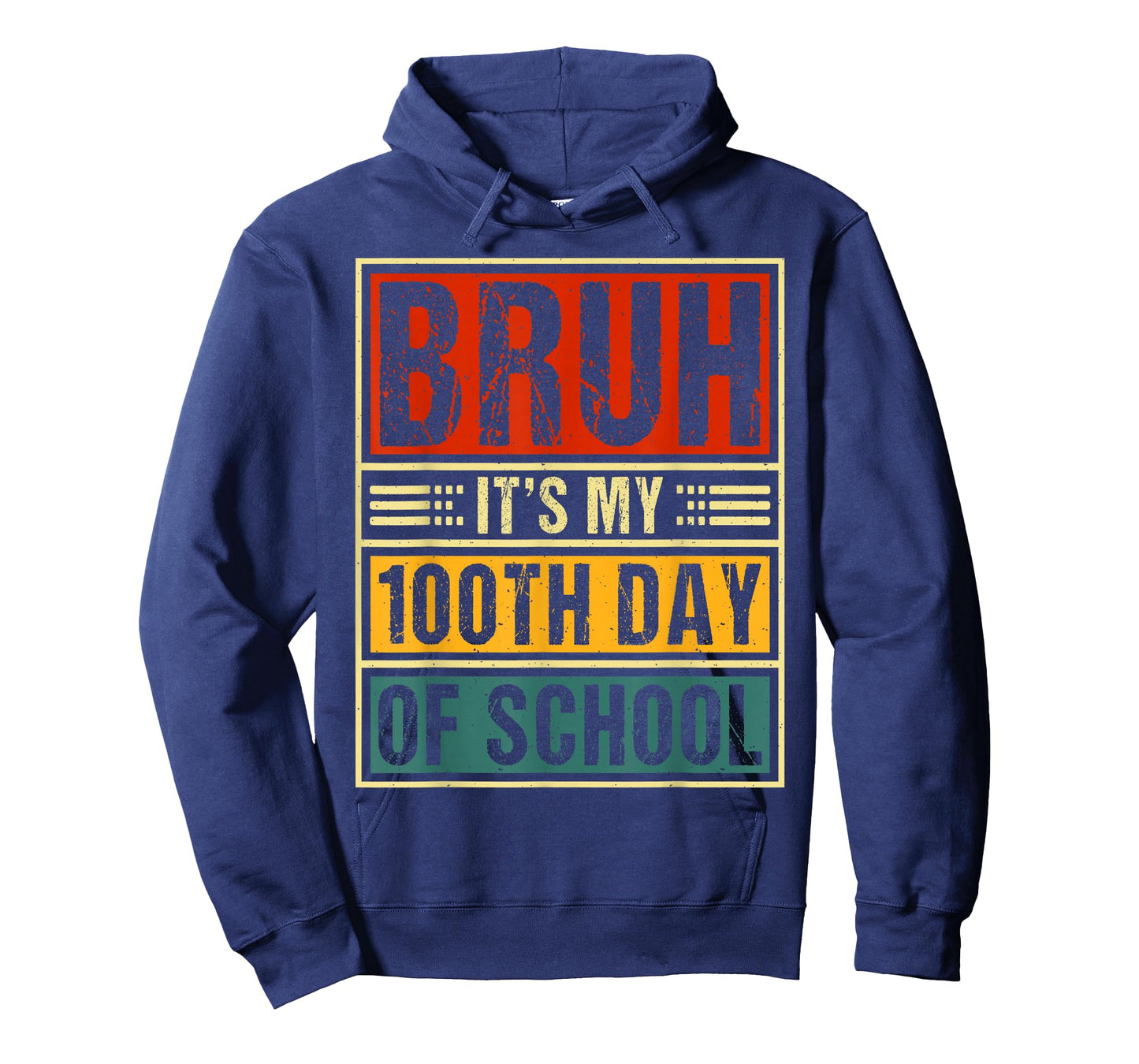 Bruh It's My 100th Day of School Boys | 100 Days of School T-Shirt