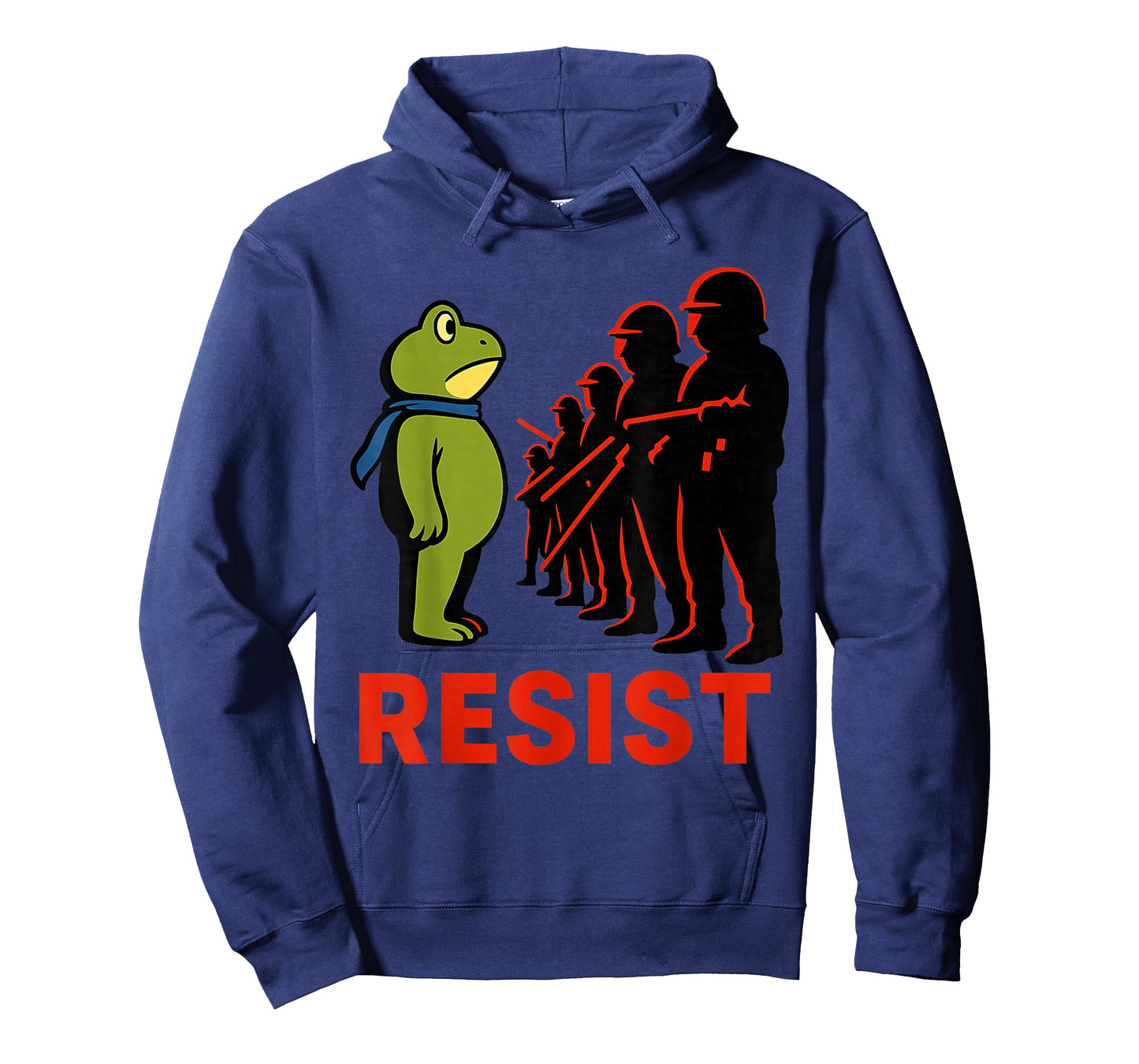 Retro Vintage Portland Frog Protest Funny Frog Resist 2025 T-Shirt