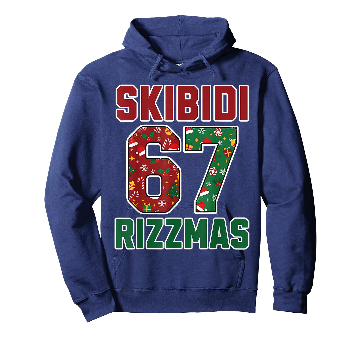 Rizz Christmas 67 Funny Xmas Gen Alpha Skibidi Rizzmas 67 T-Shirt