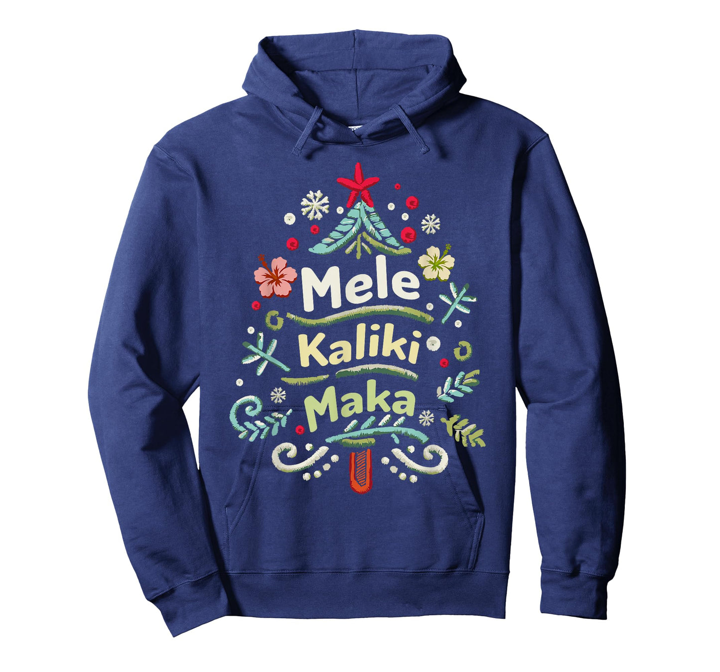 Mele Kalikimaka Hawaii Hawaiian Christmas Men Women Kids T-Shirt