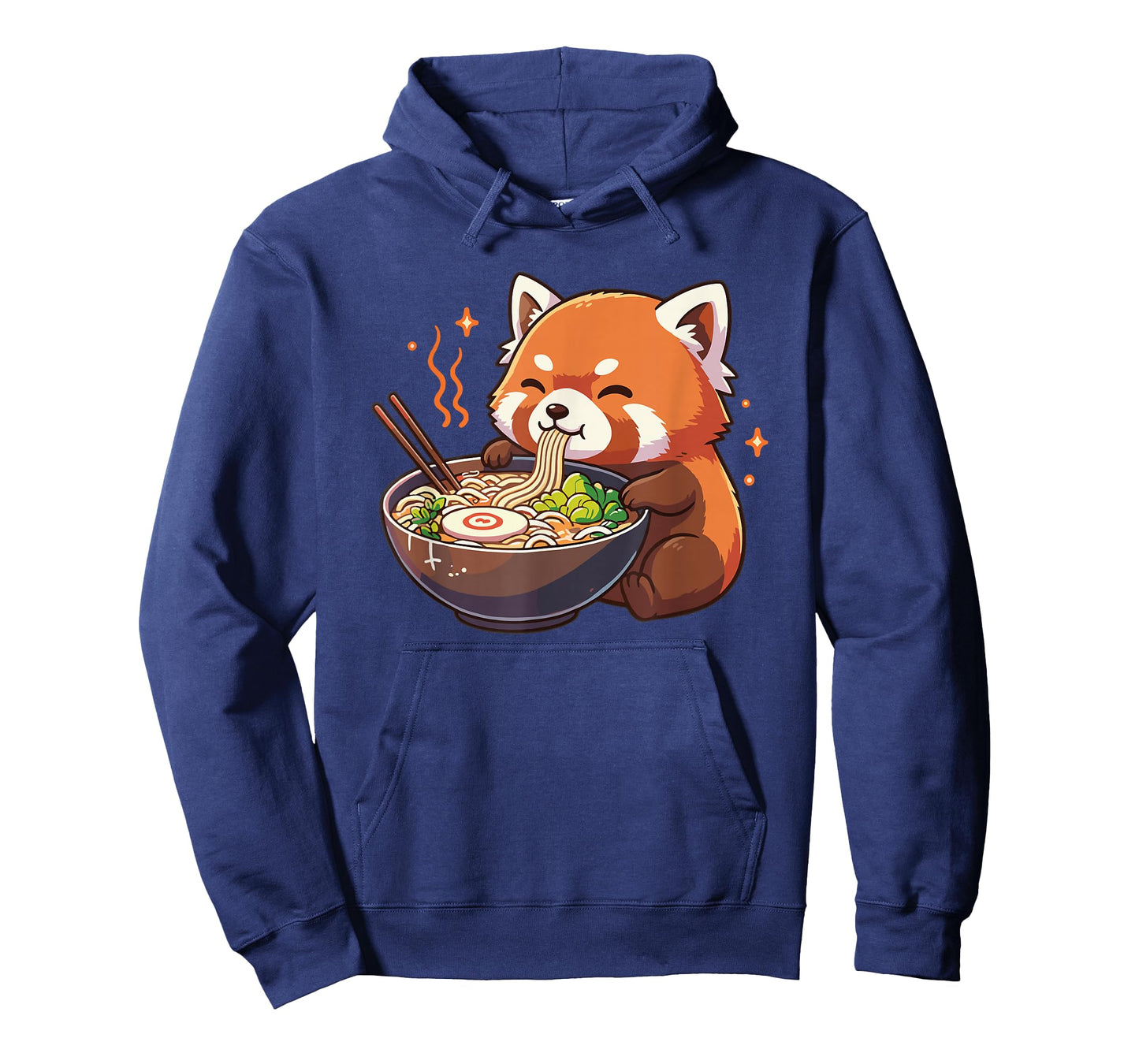 Red Panda with Noodles Ramen Kawaii Red Panda T-Shirt