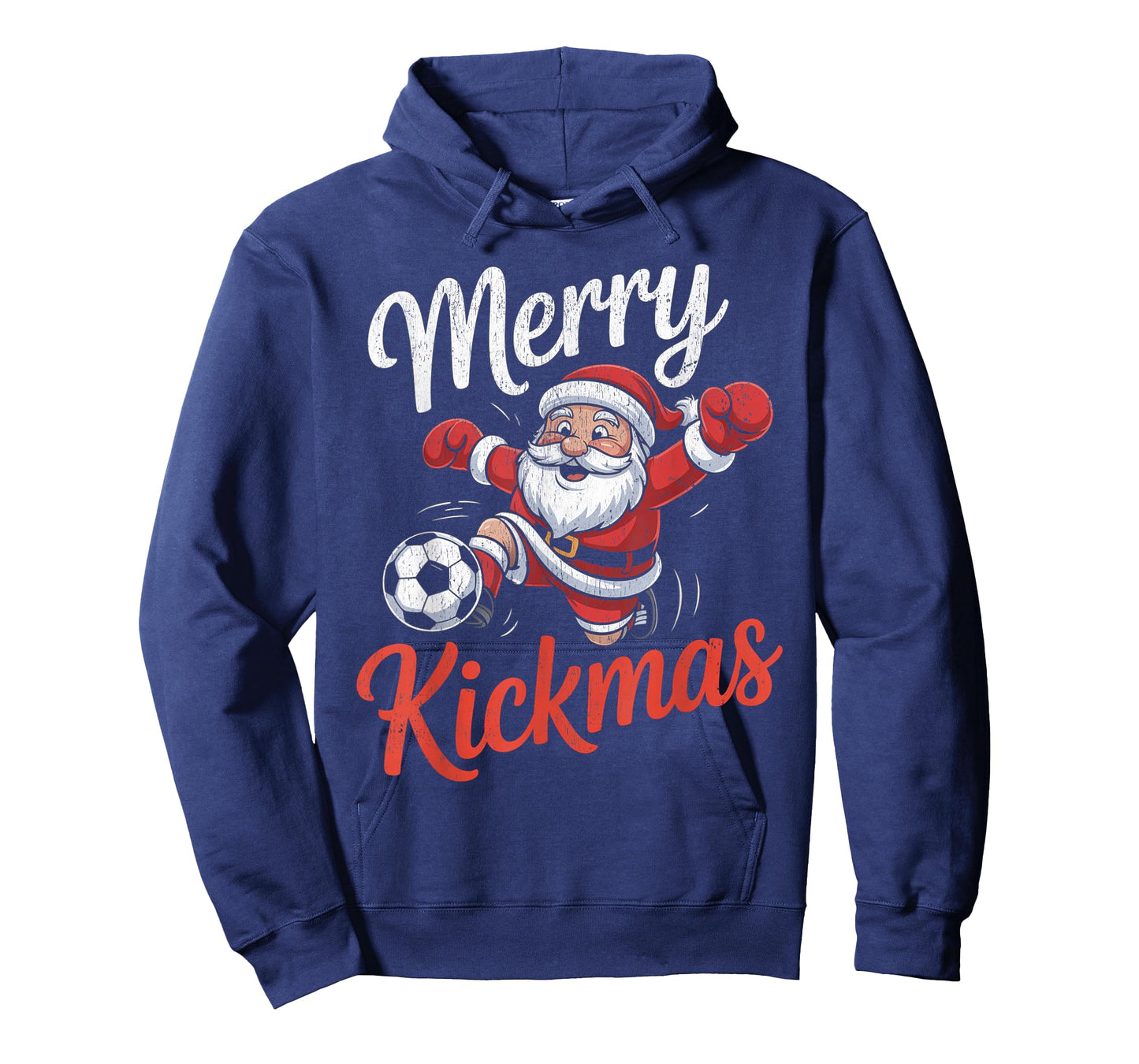 Merry Kickmas Funny Christmas Soccer Xmas T-Shirt