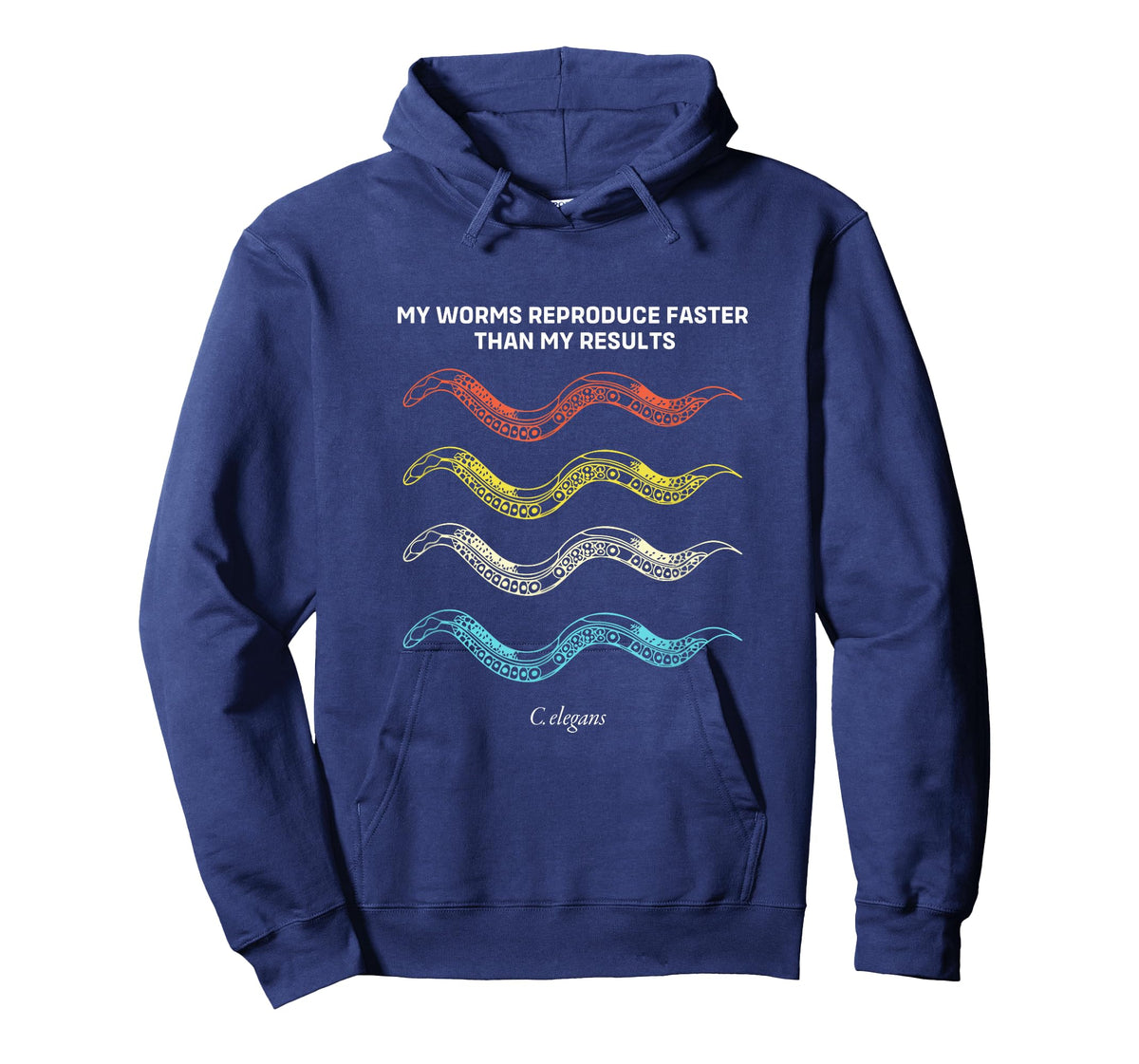 Retro C Elegans My Worms Reproduce Bacteria Biology T-Shirt