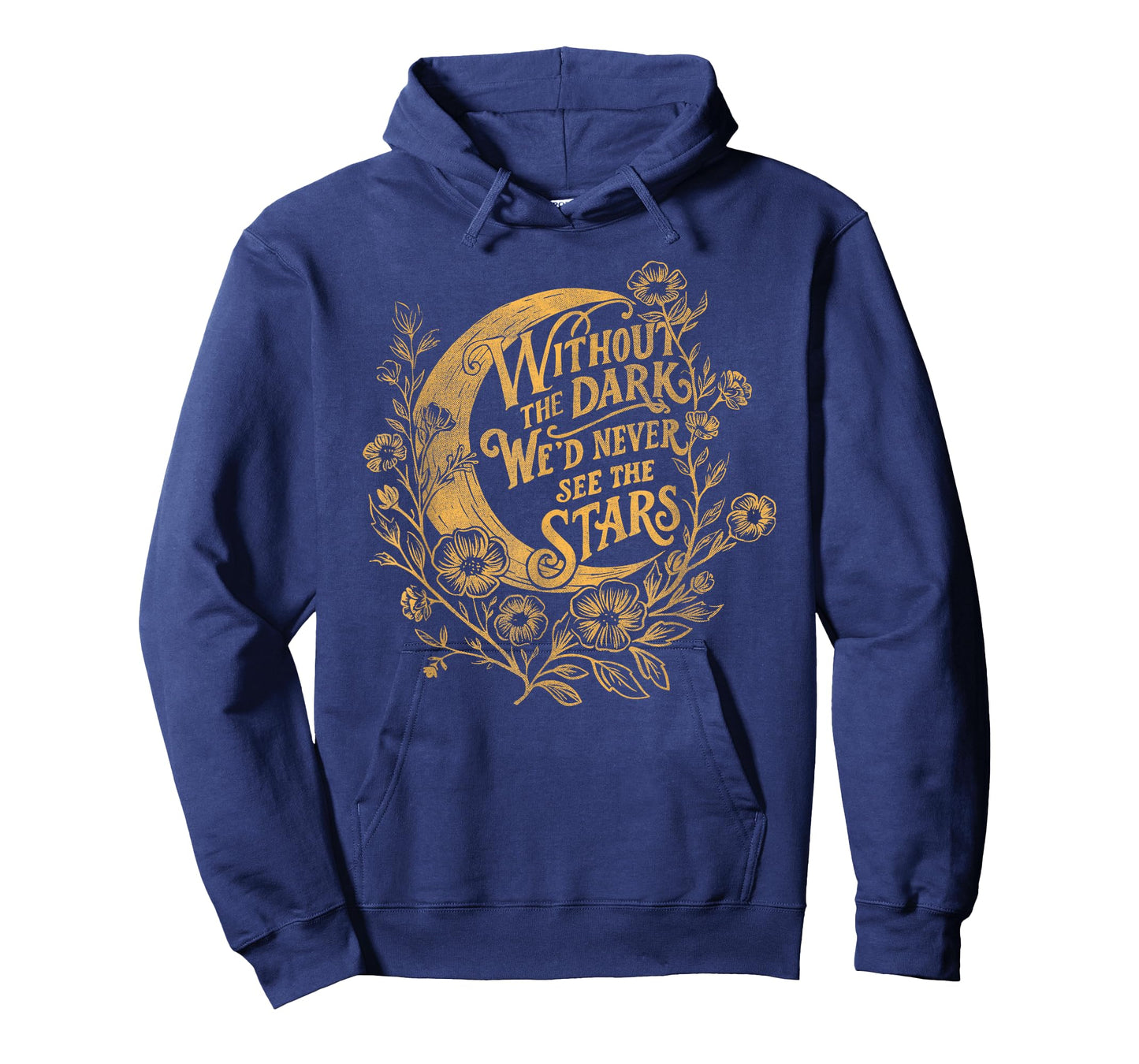 Inspirational Celestial Moon, Stars Quote, Edgar Allan Poe T-Shirt