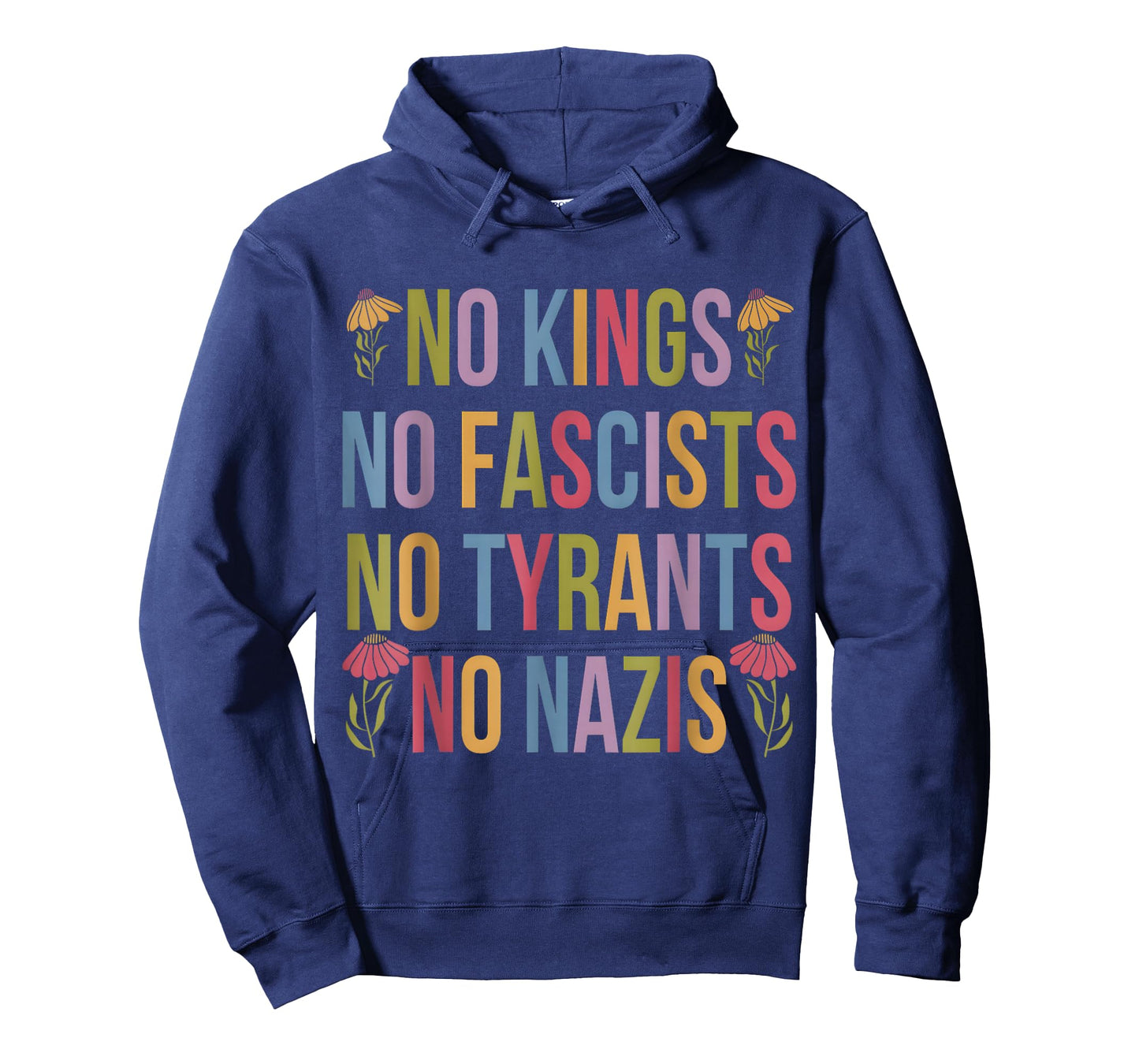 No Kings Patriotic Men Women Liberty T-Shirt T-Shirt