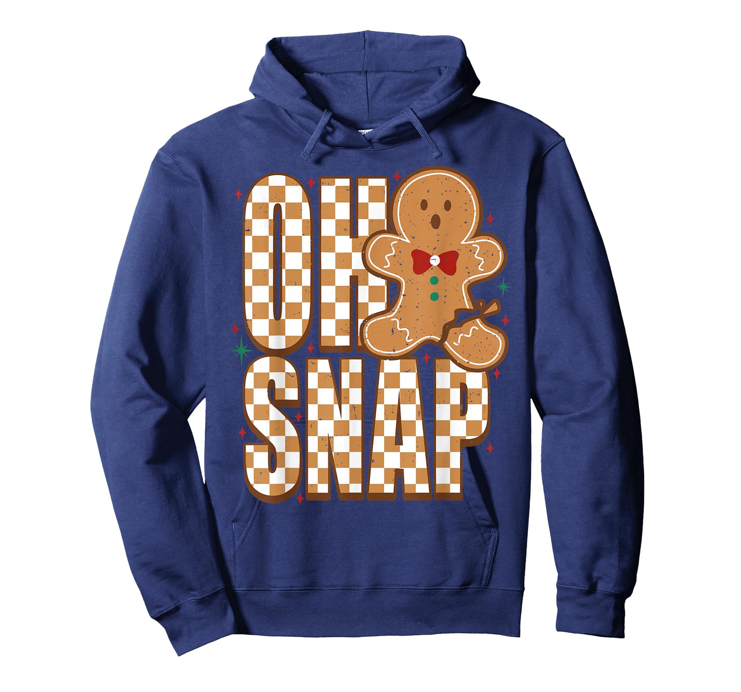 Oh Snap Gingerbread Man Funny Christmas Xmas Men Women Kids T-Shirt