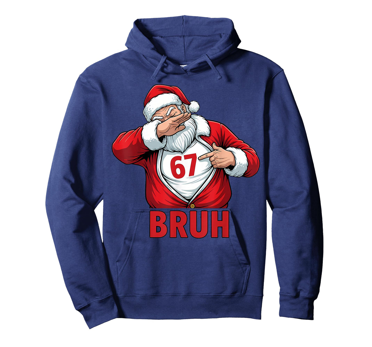 Christmas Santa Dab Dance 67 Bruh Meme Funny Girls Boys Kids T-Shirt