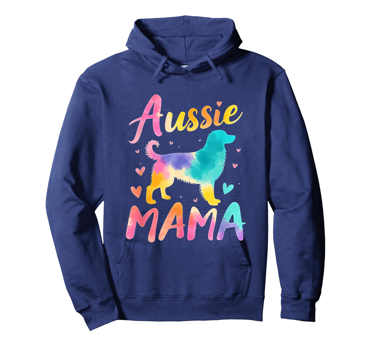 Australian Shepherd Mama Colorful Australian Shepherd Mom T-Shirt