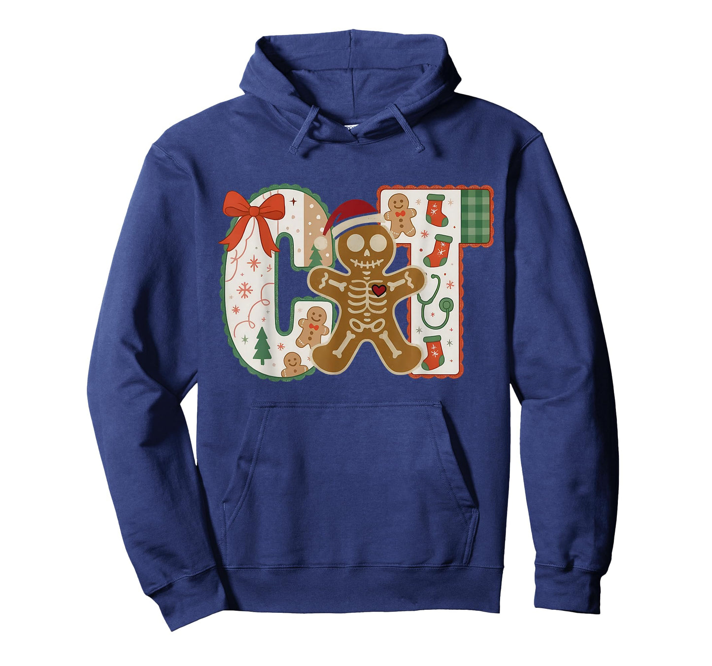 Gingerbread CT Technologist CAT Scan Tech Radiology Xmas T-Shirt