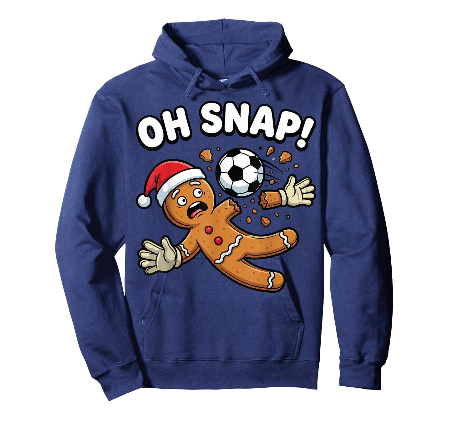 Oh Snap Gingerbread Goalie Funny Soccer T-Shirt