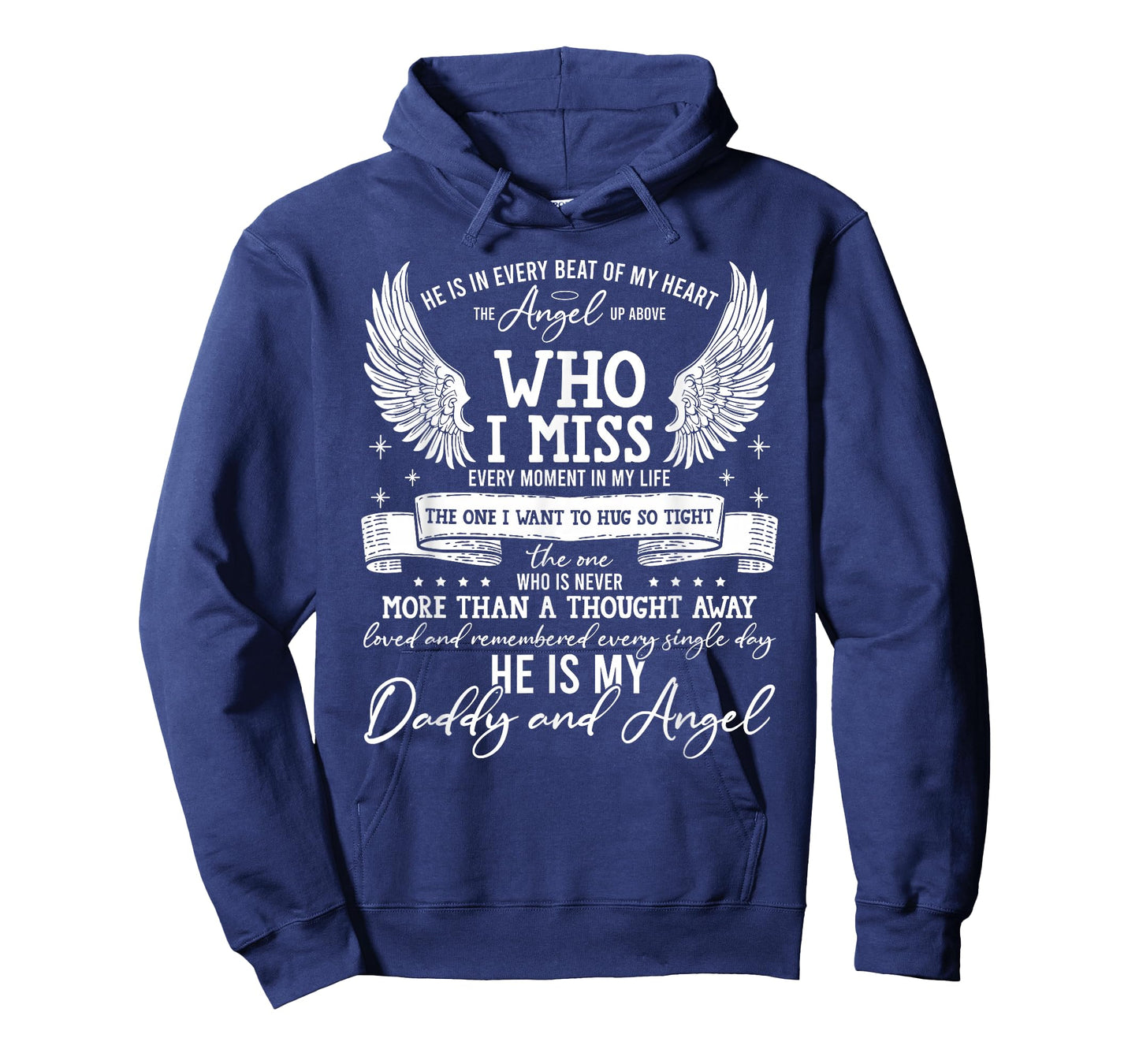 My Daddy is My Guardian Angel in Heaven, Grief to Daddy T-Shirt