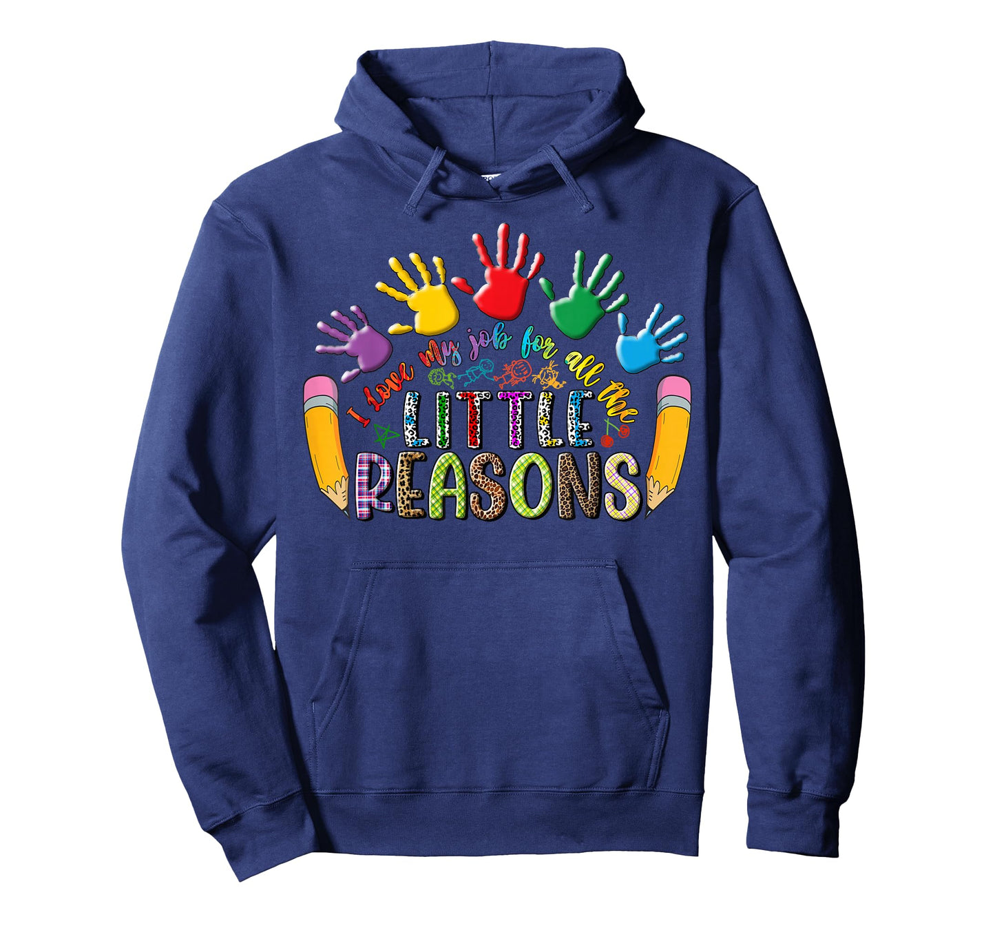 I Love My Job for All The Little Reasons Funny Teacher Kids T-Shirt