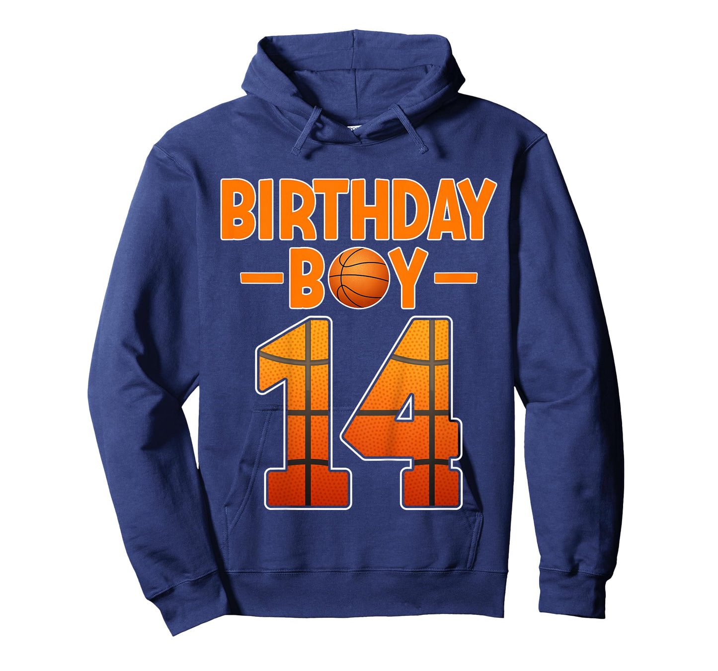 Kids 14 Years Old Basketball Player 14th Birthday Boy T-Shirt