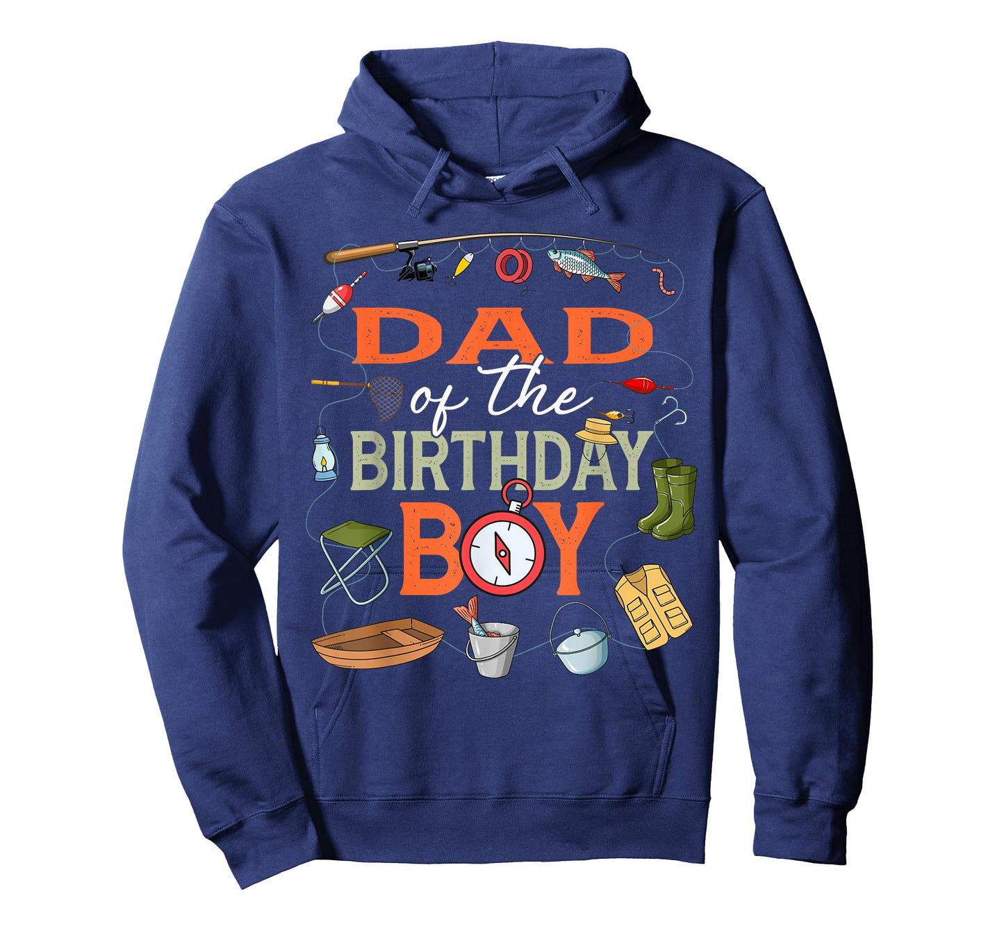 Dad of The Birthday Boy Fishing First Birthday Party T-Shirt