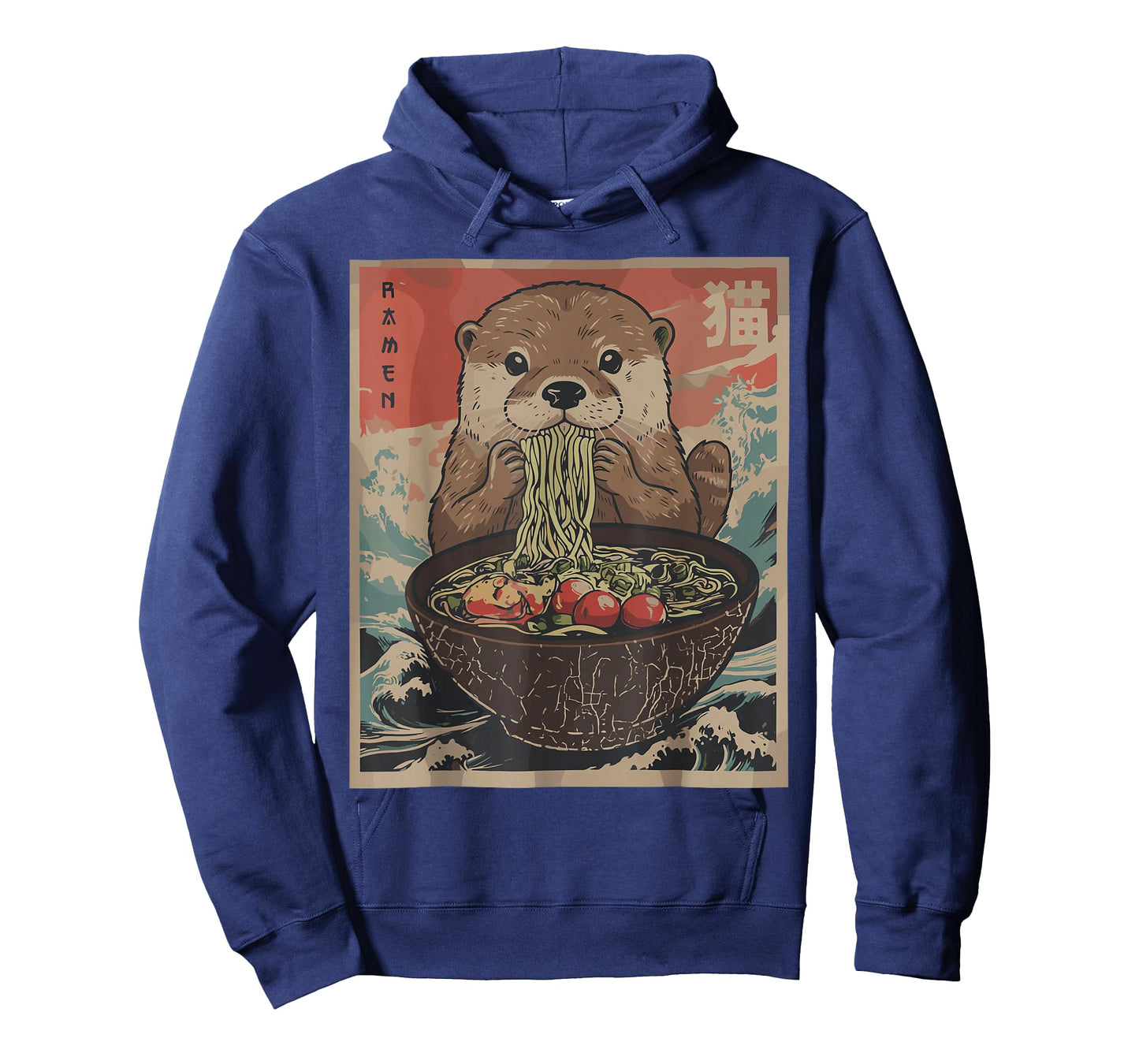 Funny Otter Ramen Kawaii Anime Japanese Graphic Women Men T-Shirt