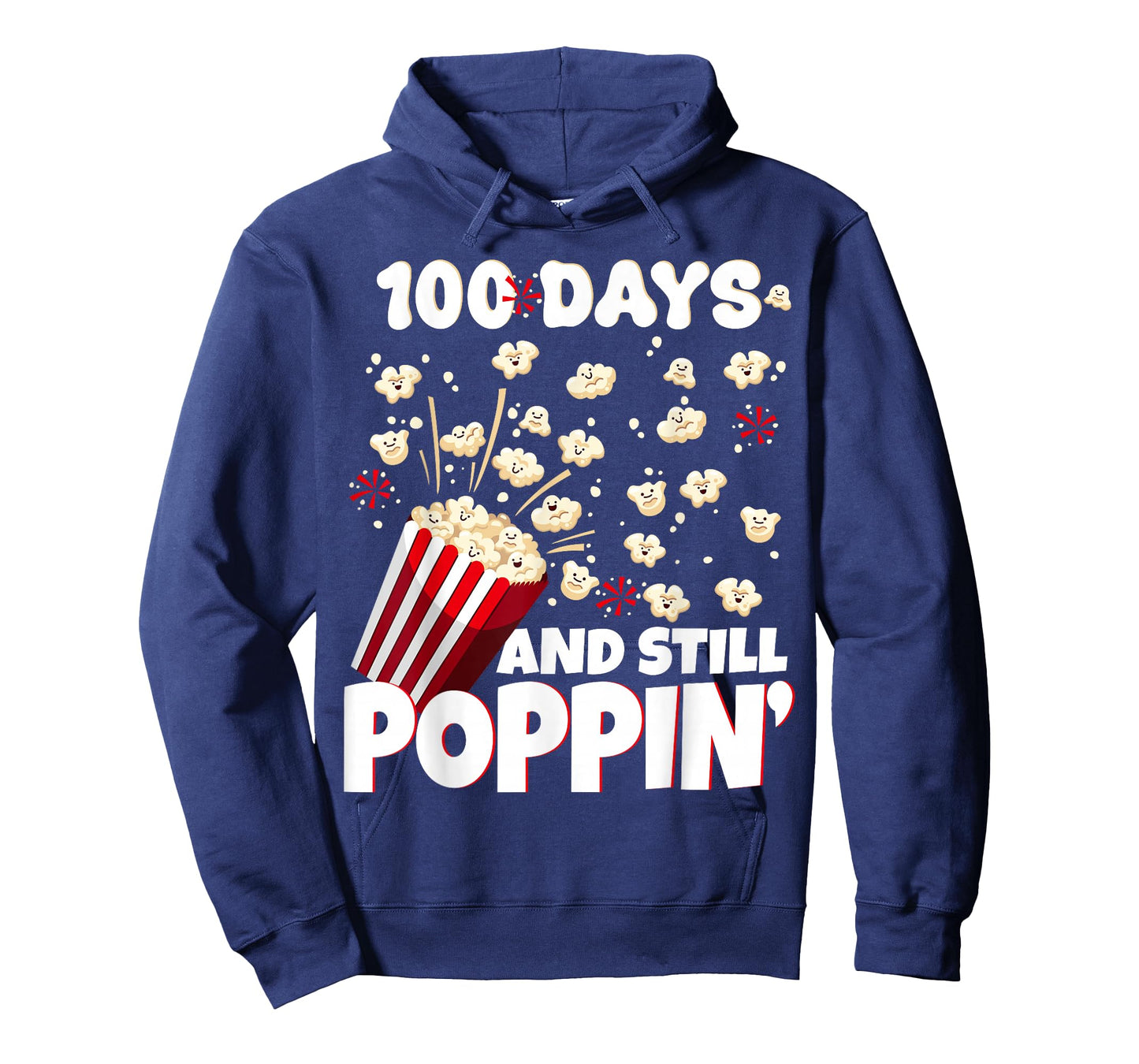 Happy 100 Days and Still Poppin' Popcorn Lover Teacher Men T-Shirt