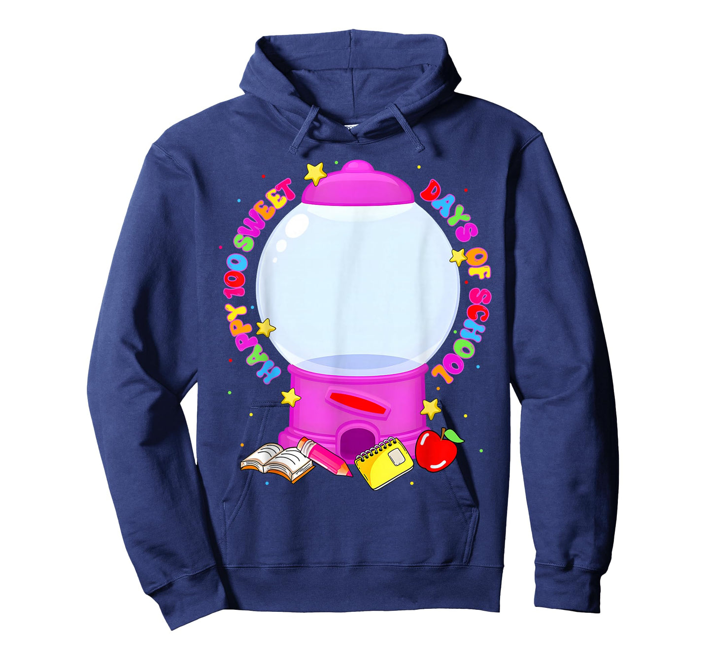 100 Days of School Sweet Candy Machine Girl Women Kid T-Shirt