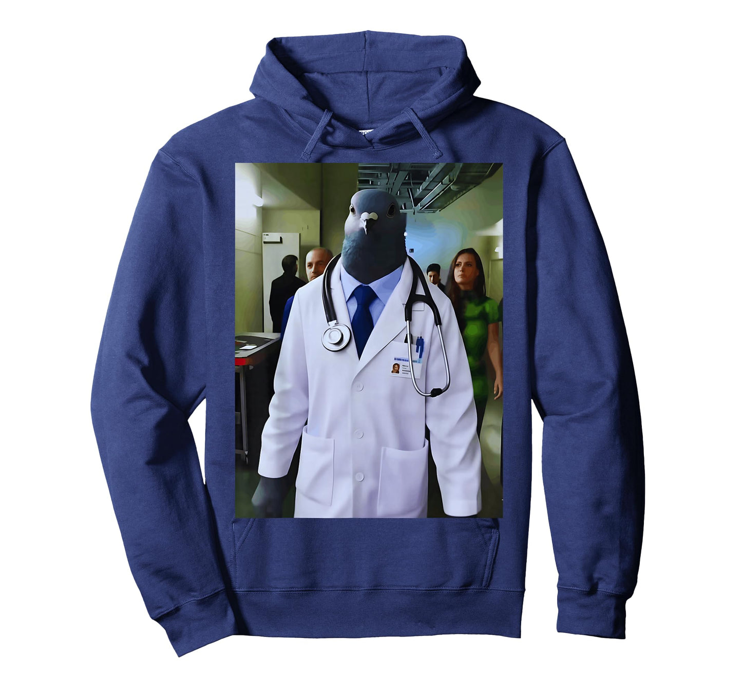 Pigeon Doctor Walking Down Hallway Meme T-Shirt