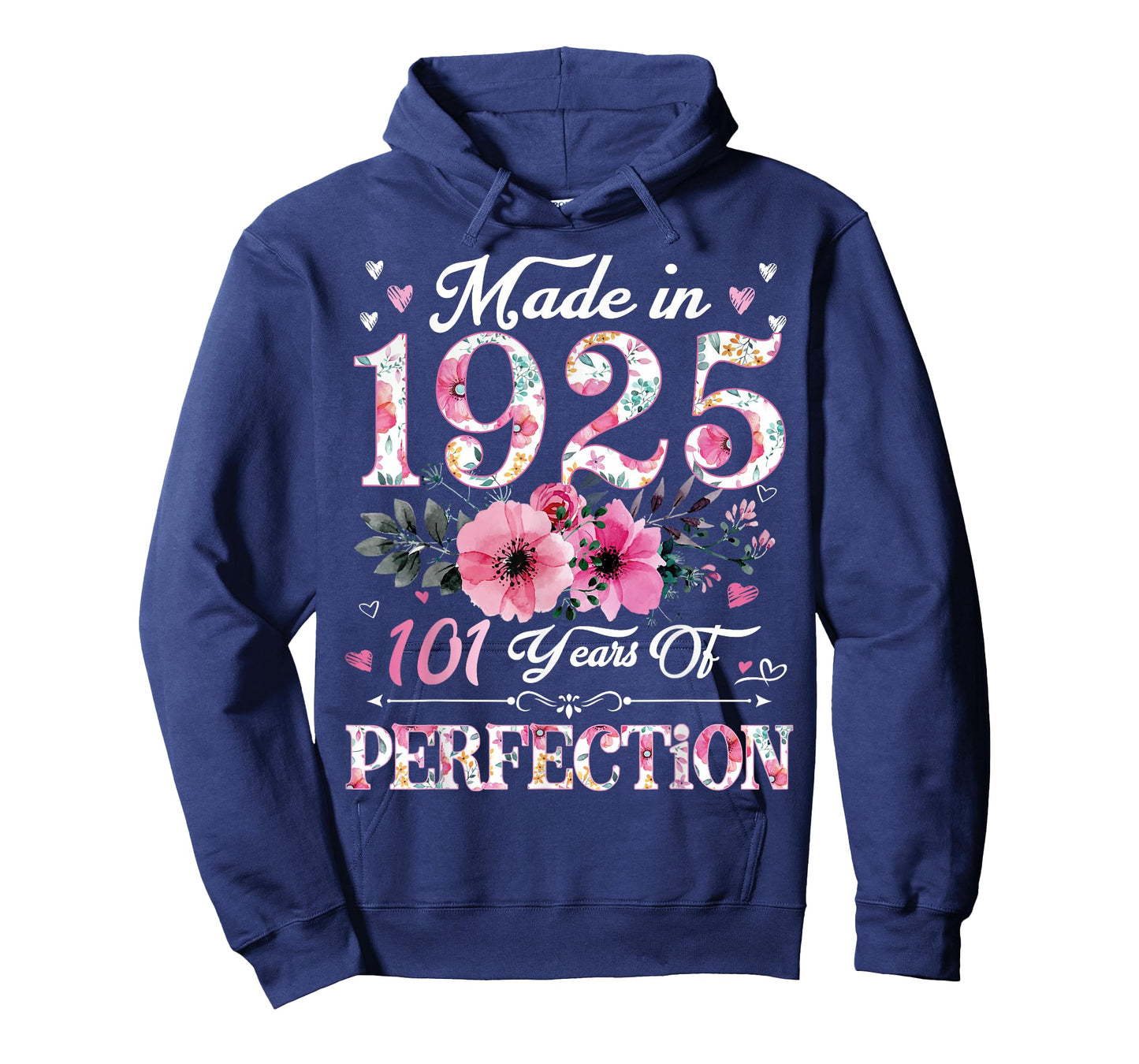 101 Year Old in 1925 Floral 101th Birthday Gifts for Women T-Shirt