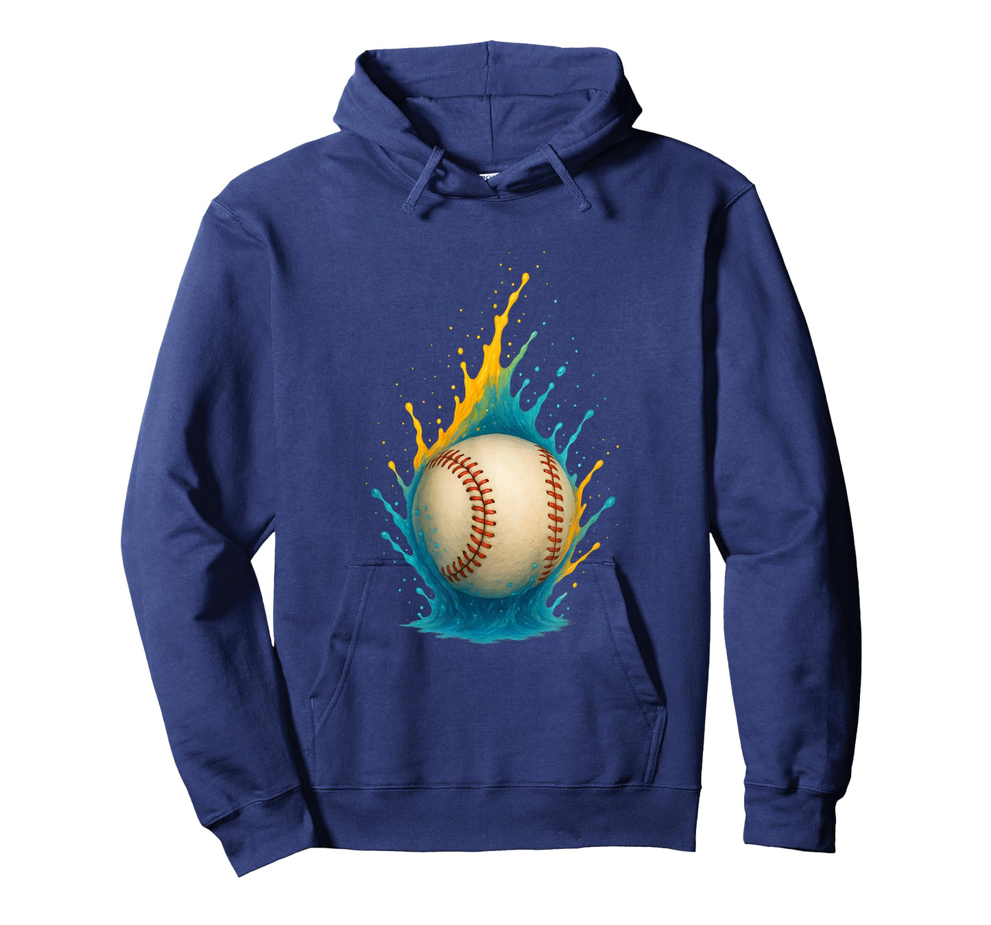 Baseball Splash Team Player for Kids Men Women T-Shirt