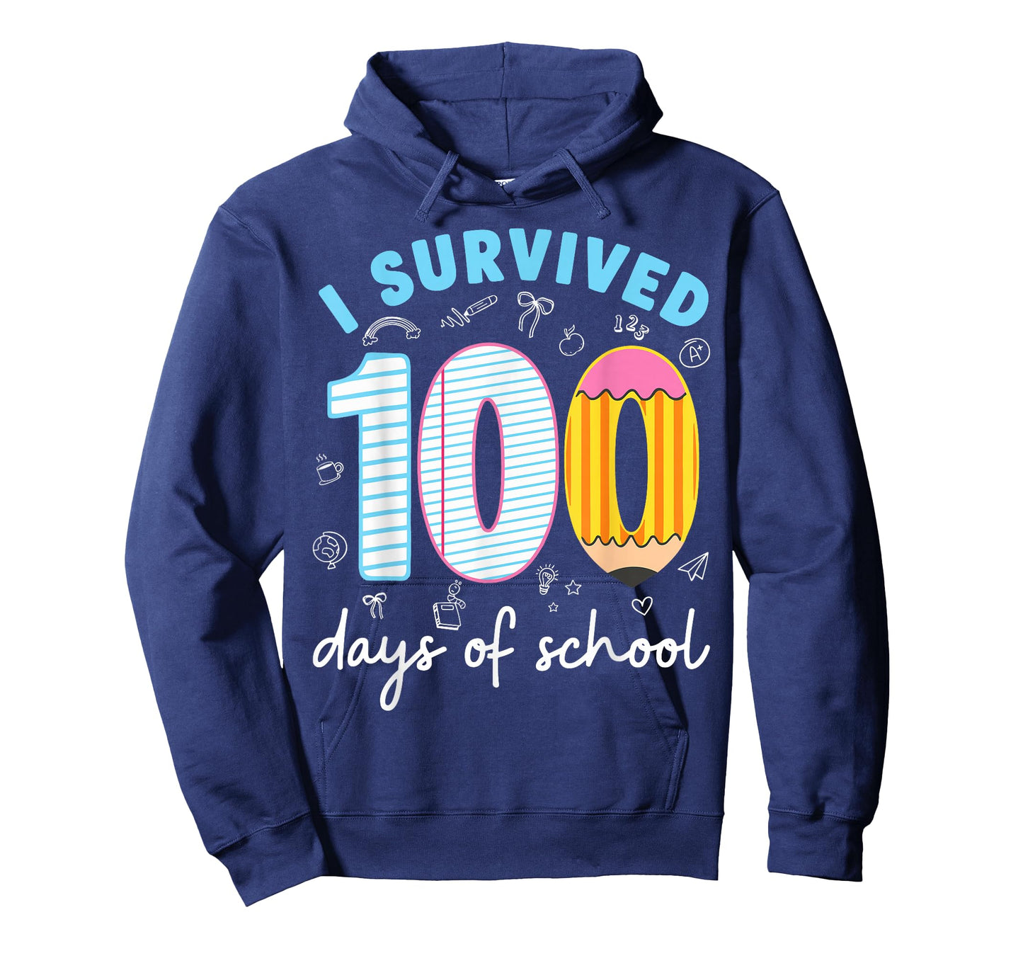 I Survived 100 Days of School Funny Meme Teacher Student T-Shirt