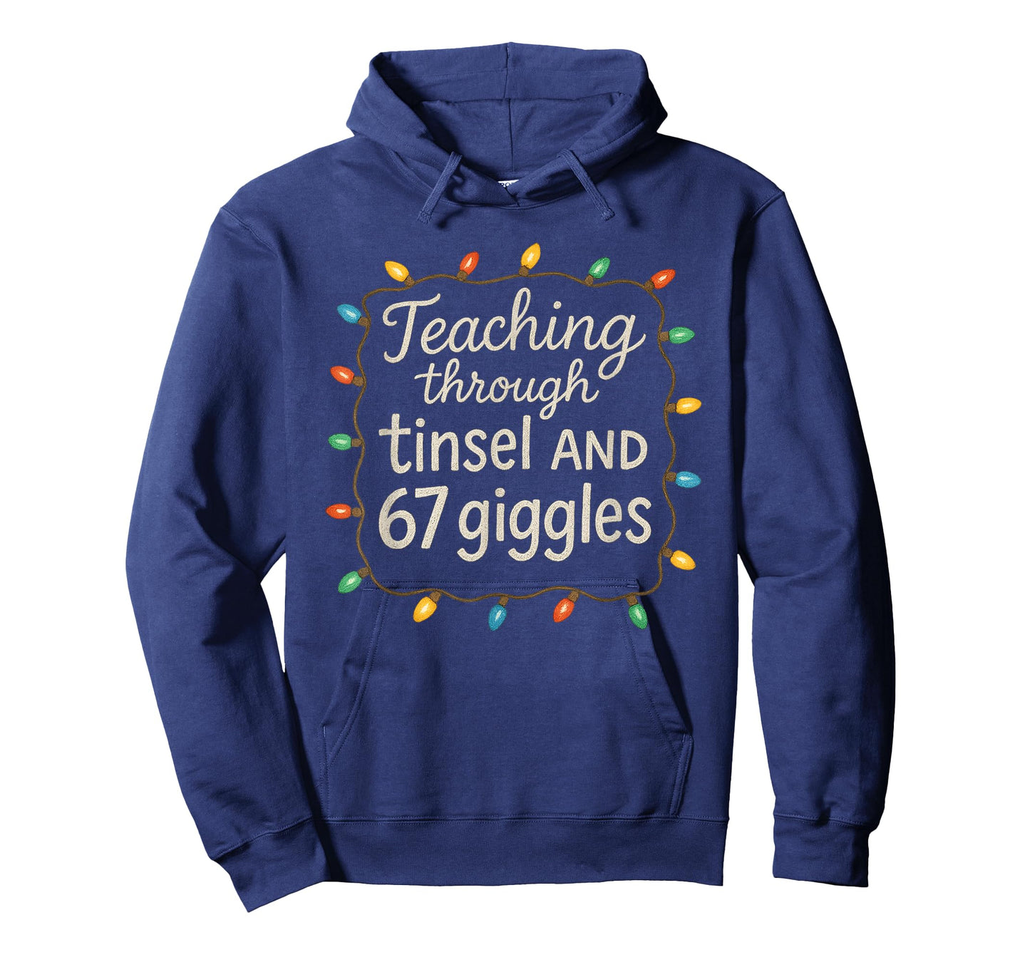 Teaching Through Tinsel and 67 Giggles Teacher Christmas T-Shirt