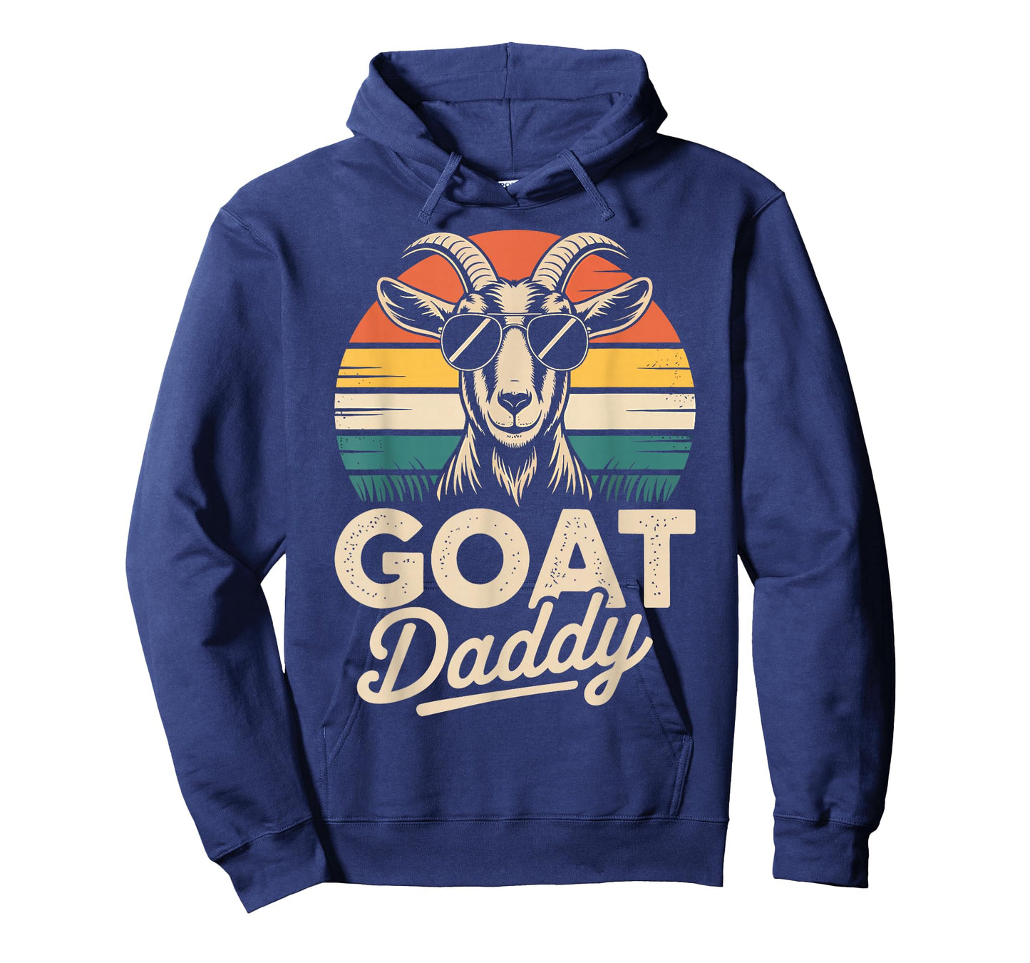 Goat Daddy Vintage Retro Goats Lover Men T-Shirt