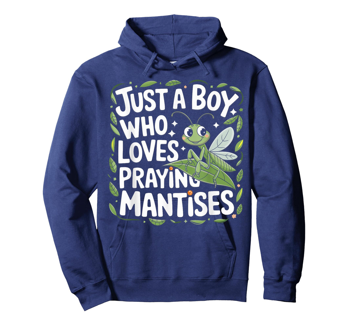 Just A Boy Who Loves Praying Mantises Insect Lover T-Shirt