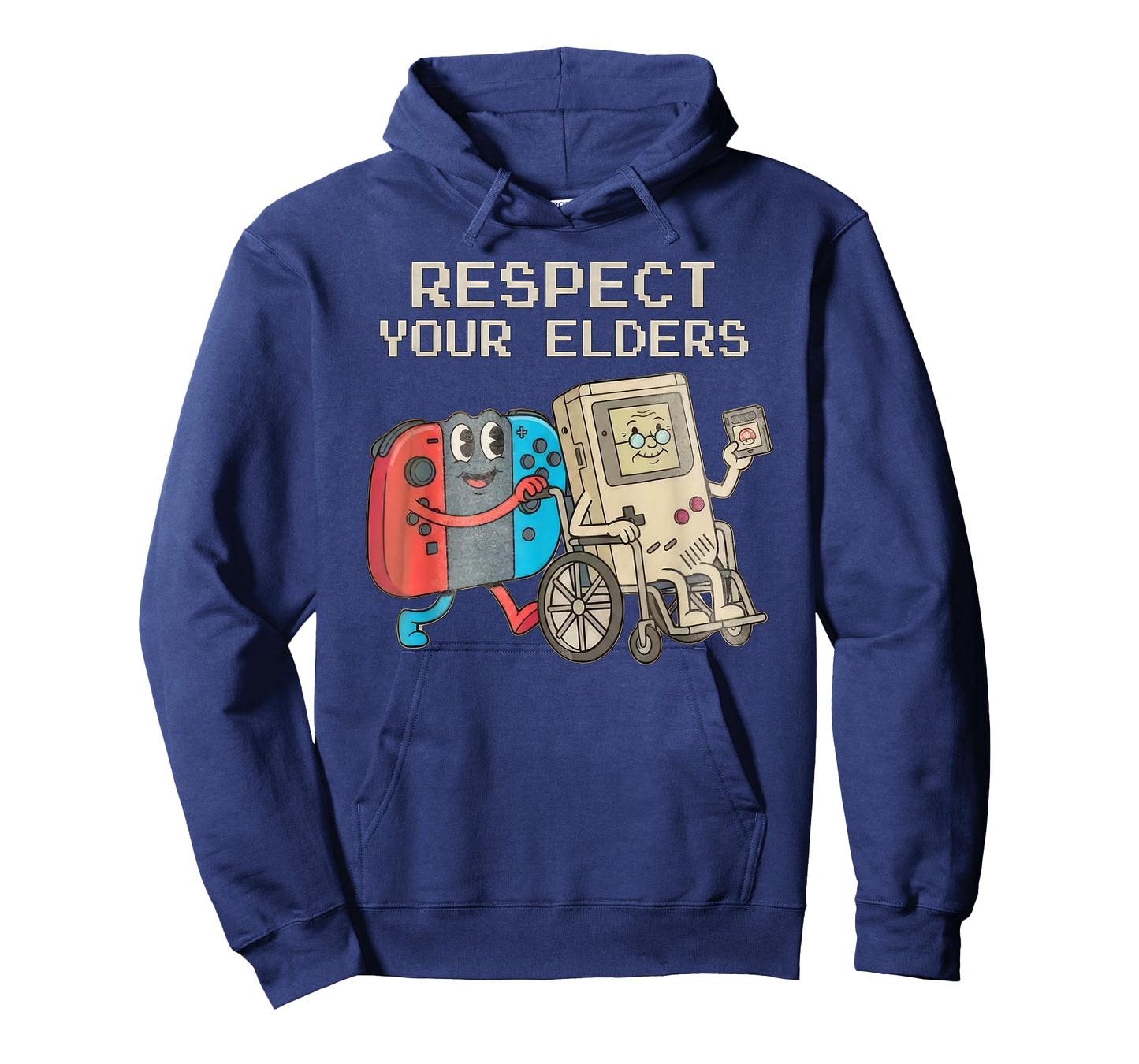 Respect Your Elders Gaming Control Retro Funny Gamer T-Shirt