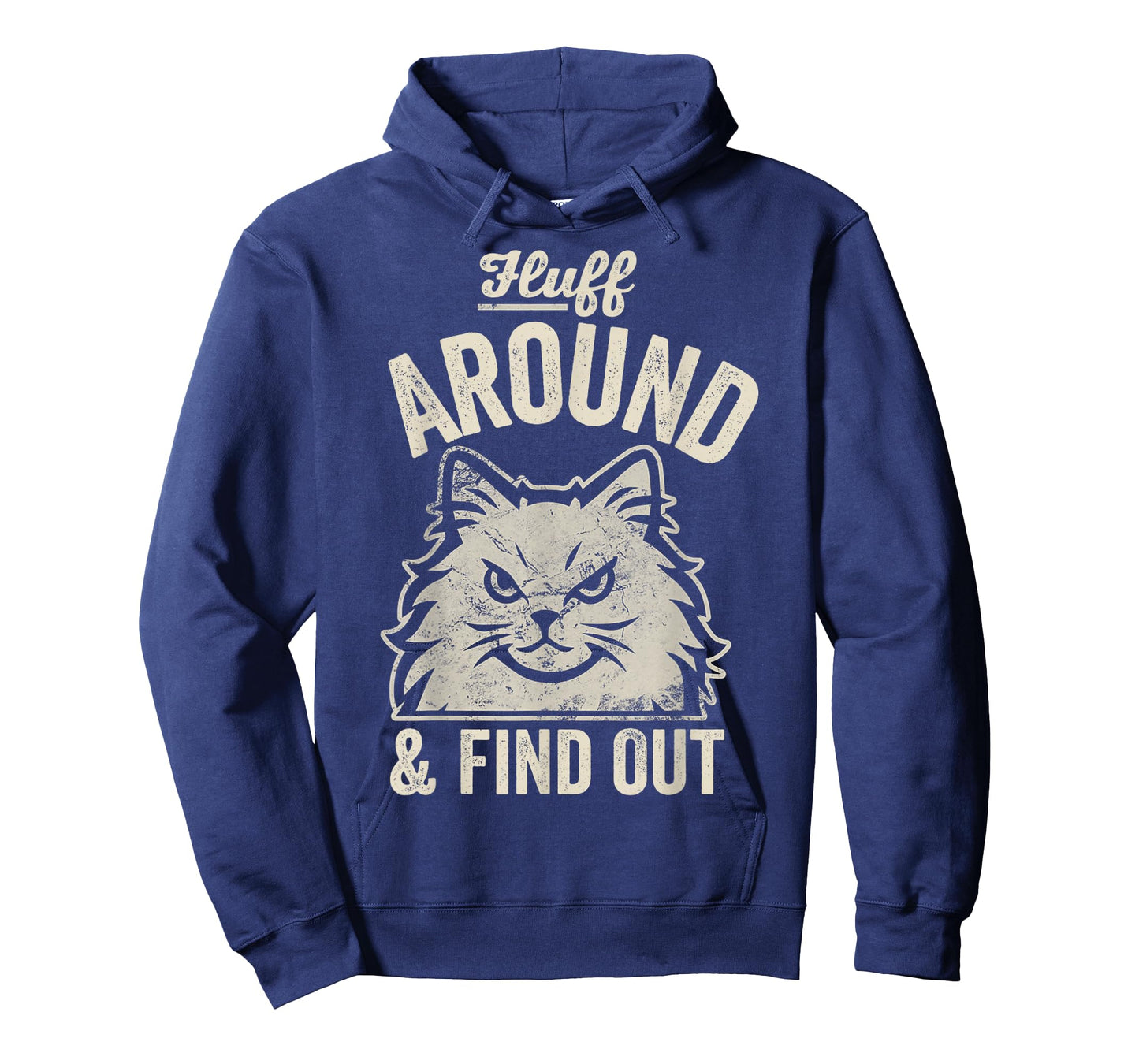 Fluff Around and Find Out Angry Cat Attitude T-Shirt