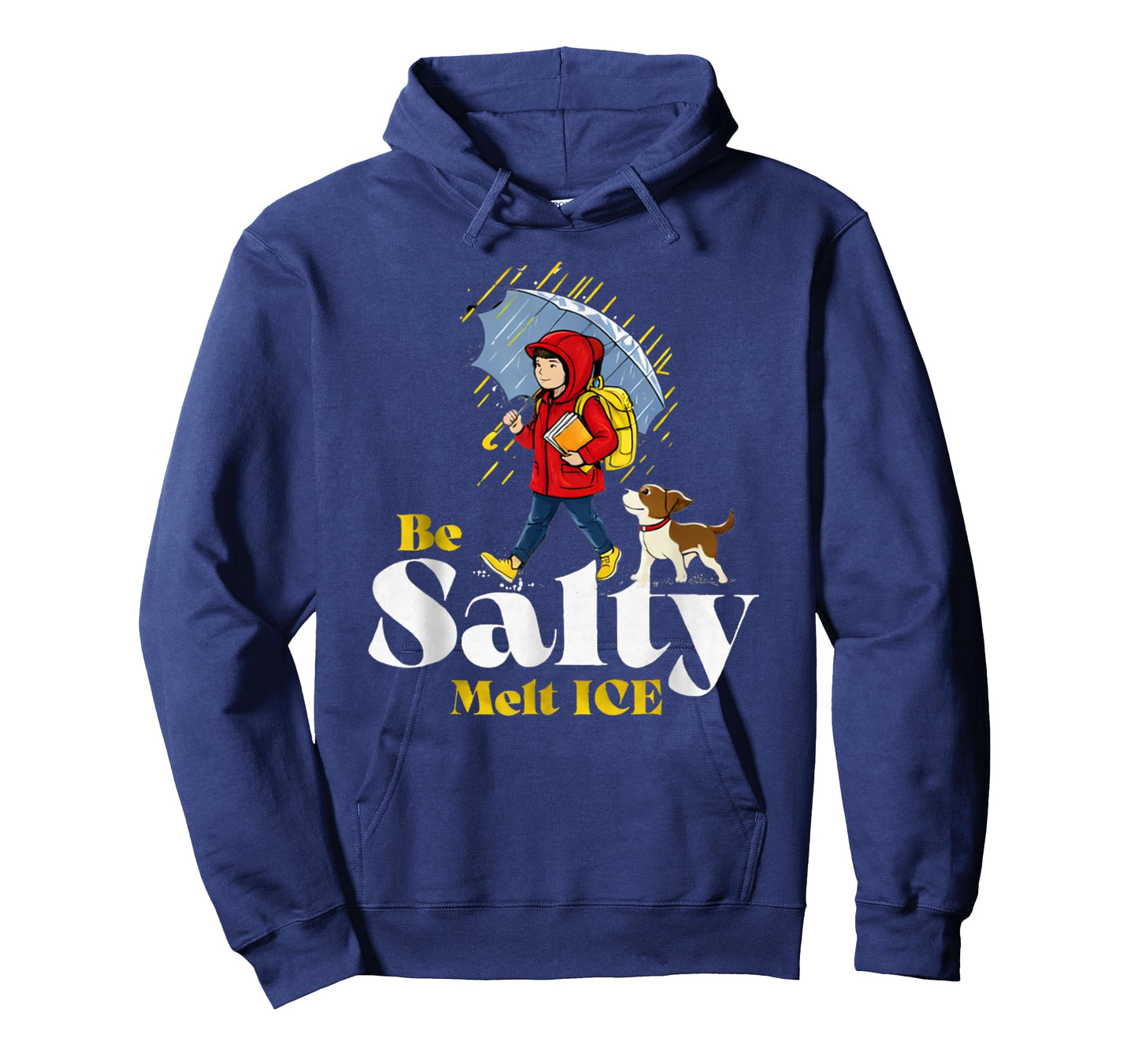 Be Salty Melt Ice Funny Motivational School Quote T-Shirt
