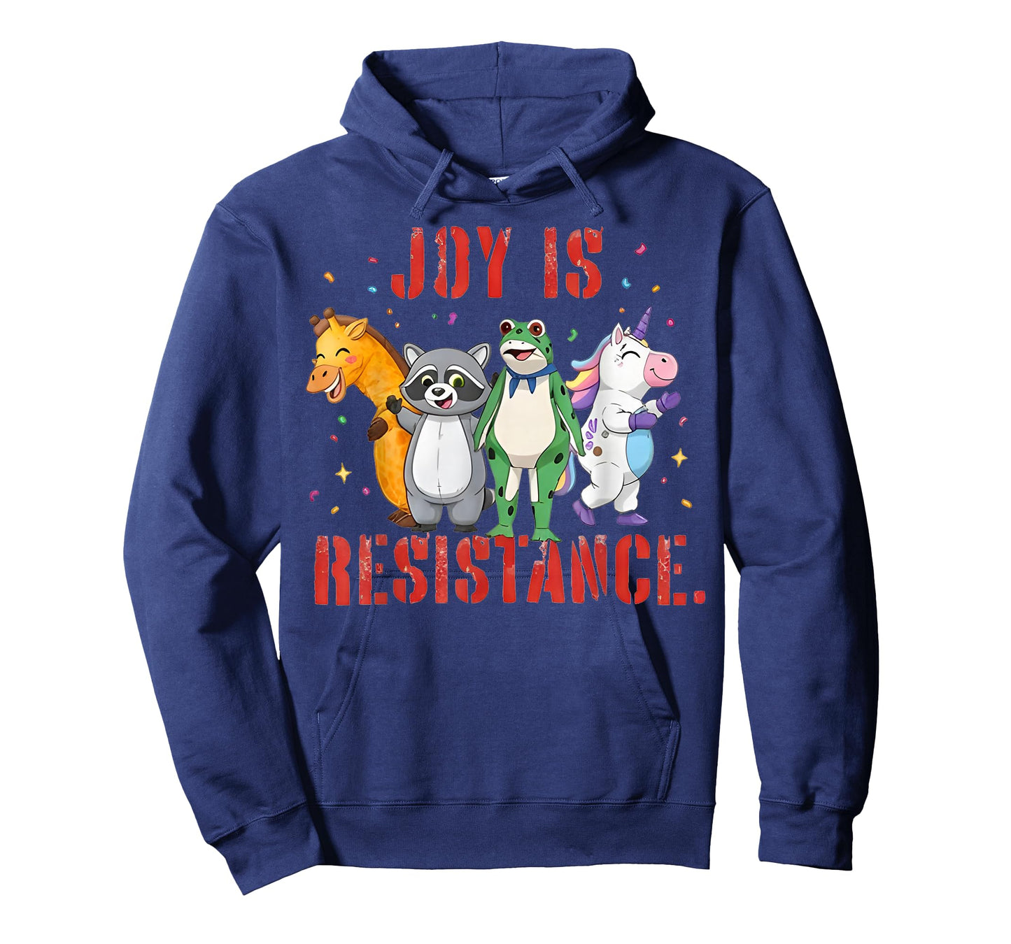 Joy is Resistance - Portland Frog Protest T-Shirt