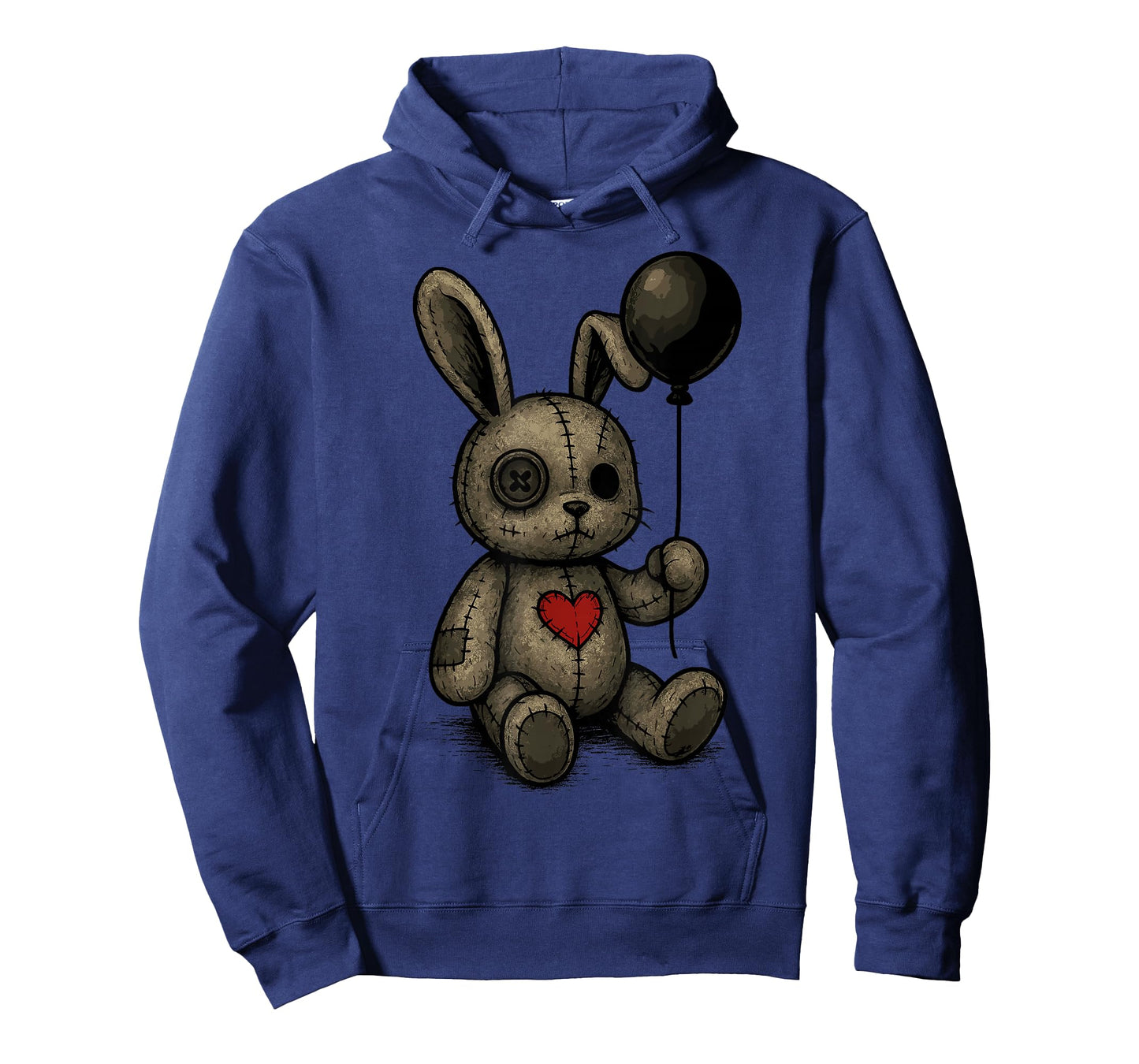 Creepy Cute Bunny Voodoo Doll Pastel Goth Horror Lover T-Shirt