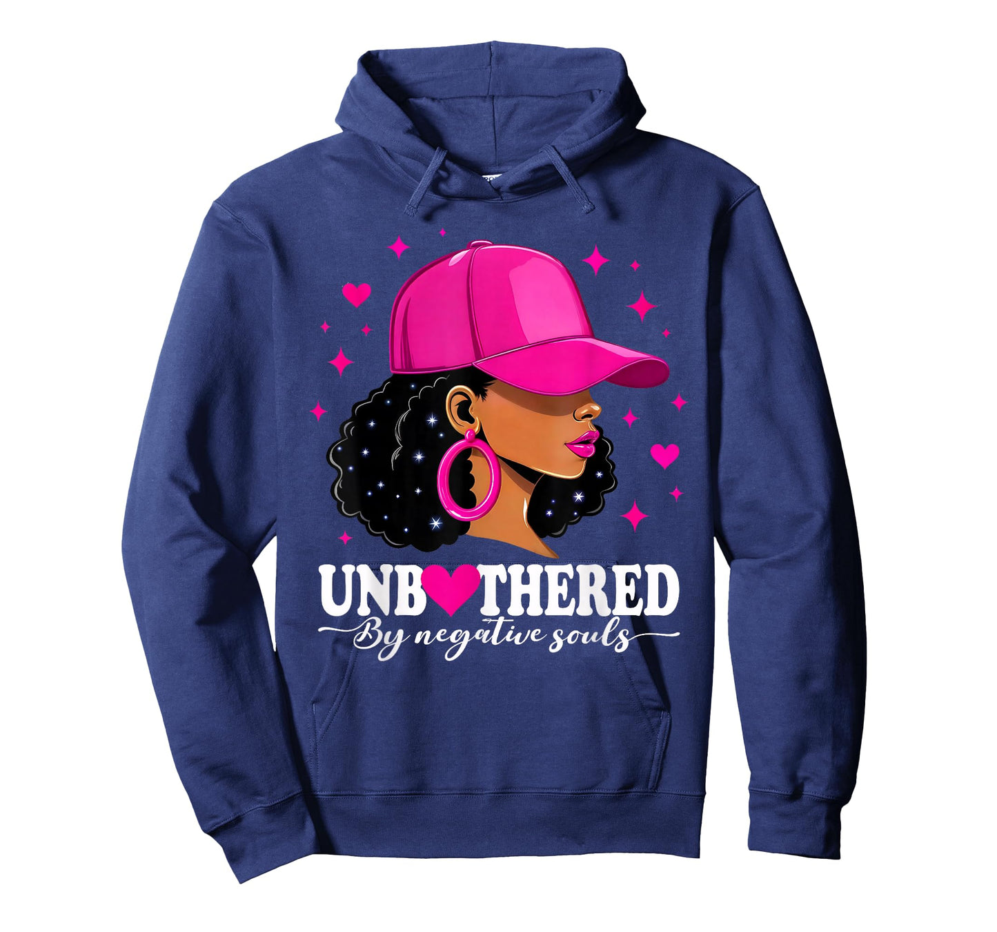 Unbothered by Negative Souls Black Women Black History Month T-Shirt