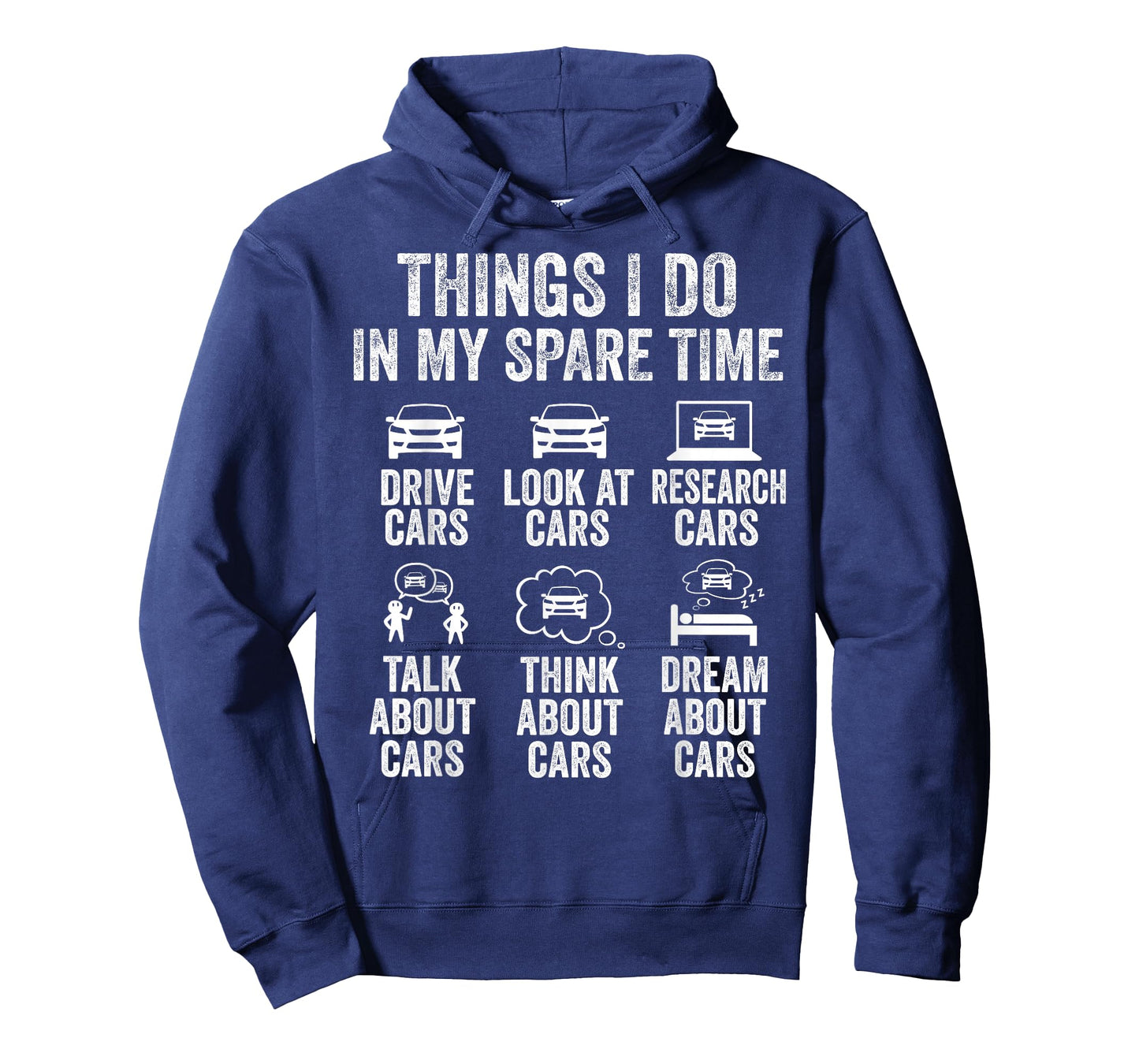 Things I Do in My Spare Time Funny Car Guy Mechanic Garage T-Shirt
