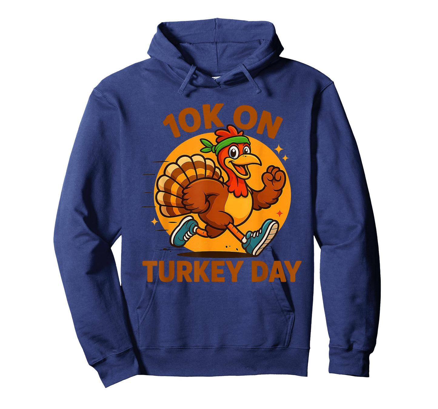 Funny 10K on Turkey Day Thanksgiving Runner Trot Squad T-Shirt